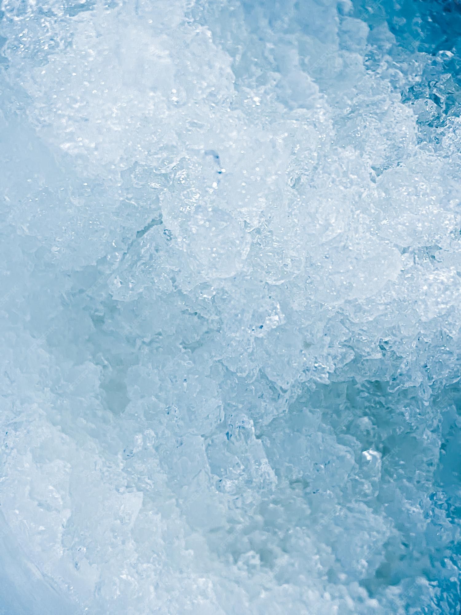 Crushed Ice, Hellblau, Textur, Frost, Kalt, QHD+, Hintergrundbild fürs Tablet