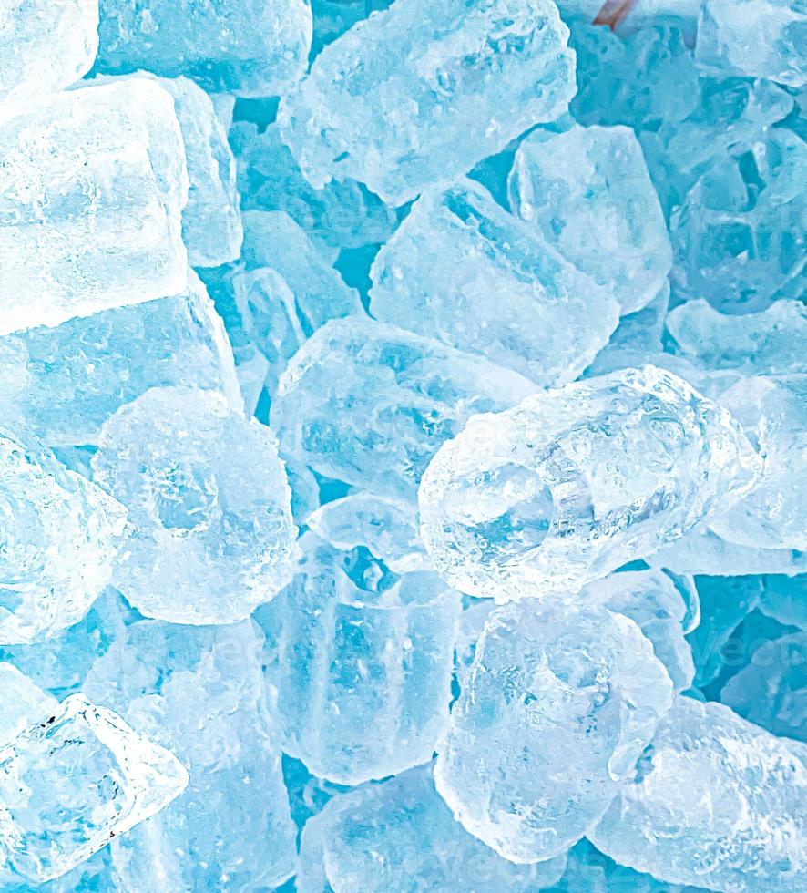 Eiswürfel, Hellblau, Kristallklar, Frisch, Textur, Hintergrundbild für iPad und Tablet