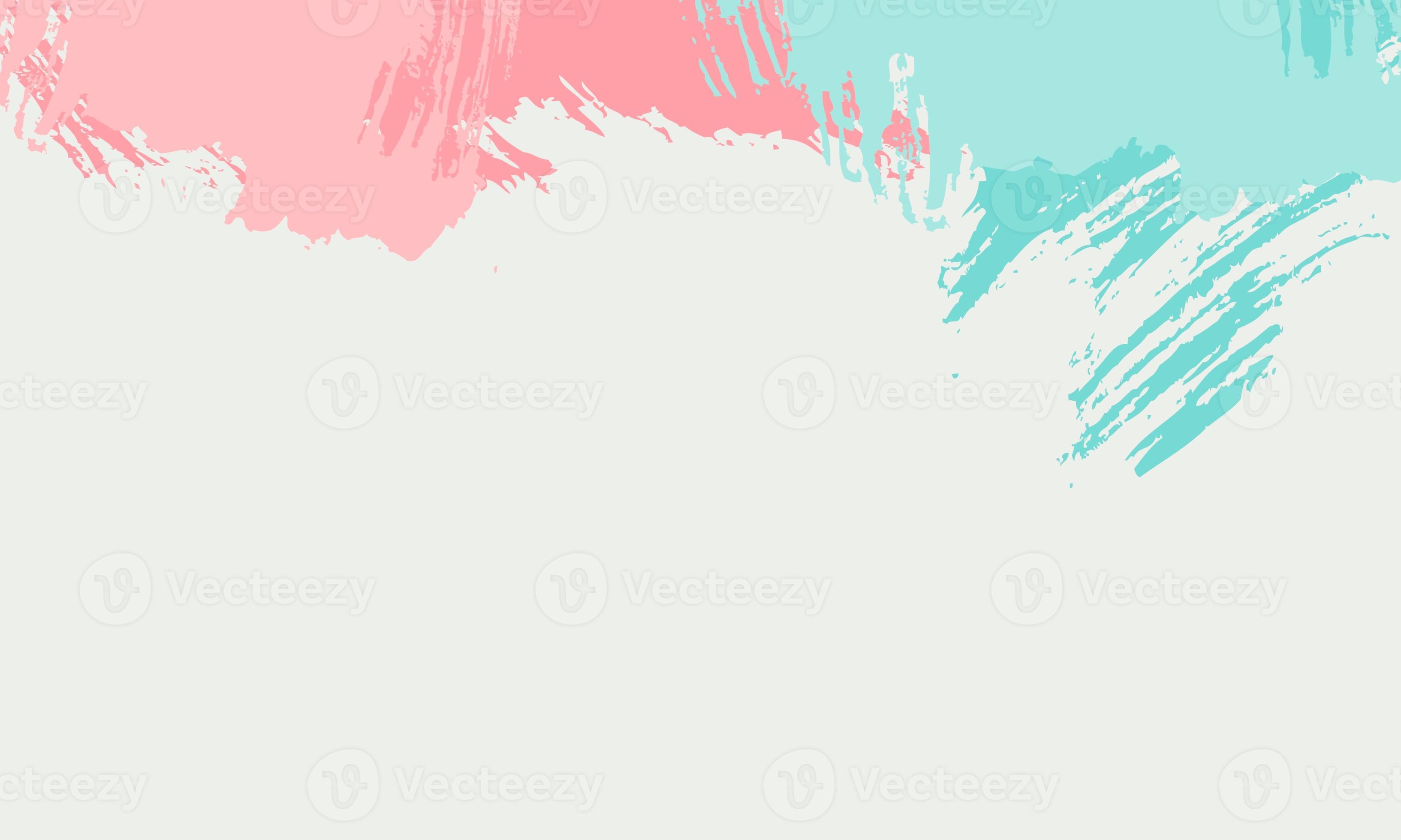 Pinselstriche, Abstrakt, Pastellfarben, Mint, Rosa, 2K, Hintergrund für den Desktop