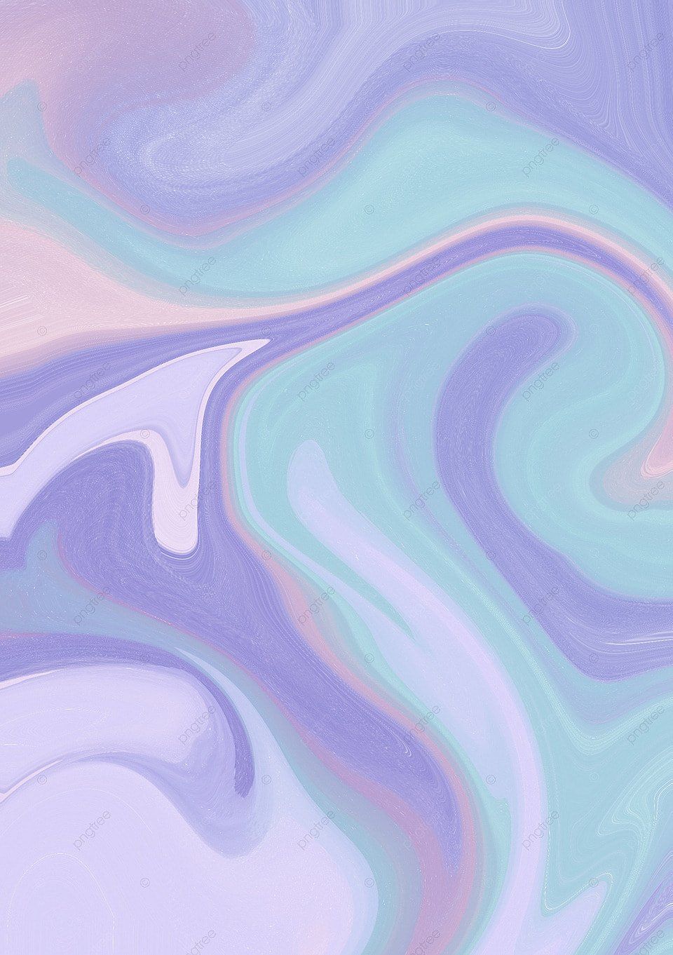 Marmormuster, Flüssige Farbe, Pastellfarben, Lila, Mint, Abstrakt, HD, Tablet-Hintergrund