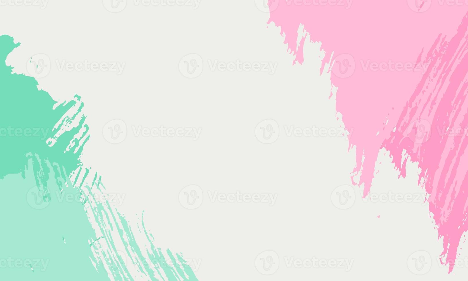Pinselstriche, Abstrakt, Mint, Rosa, Pastellfarben, HD, Desktop-Hintergrund für Windows