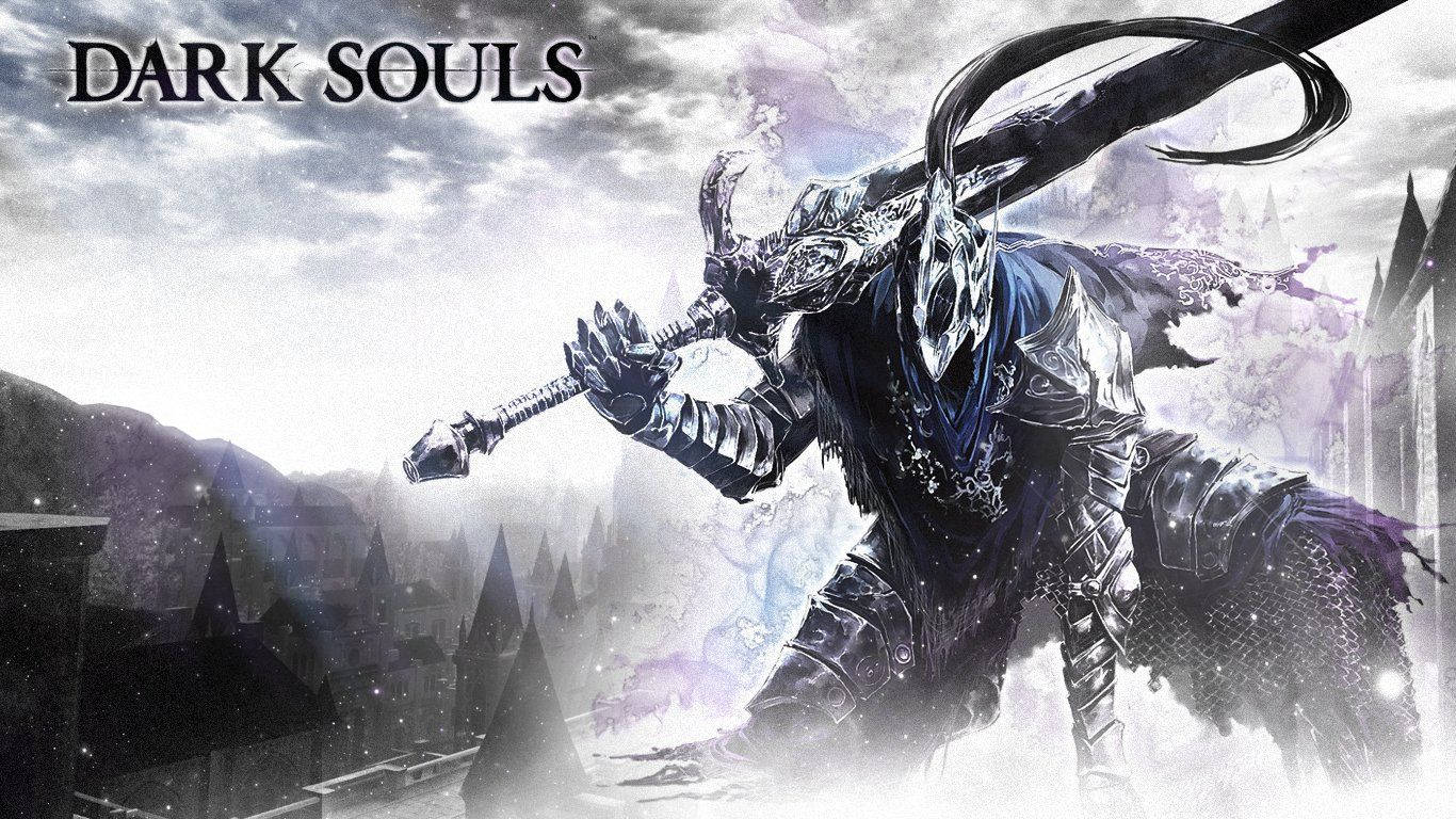 Dark Souls, Artorias, Großschwert, Abgrund, Fantasy-Kunst, HD, Laptop-Hintergrundbild