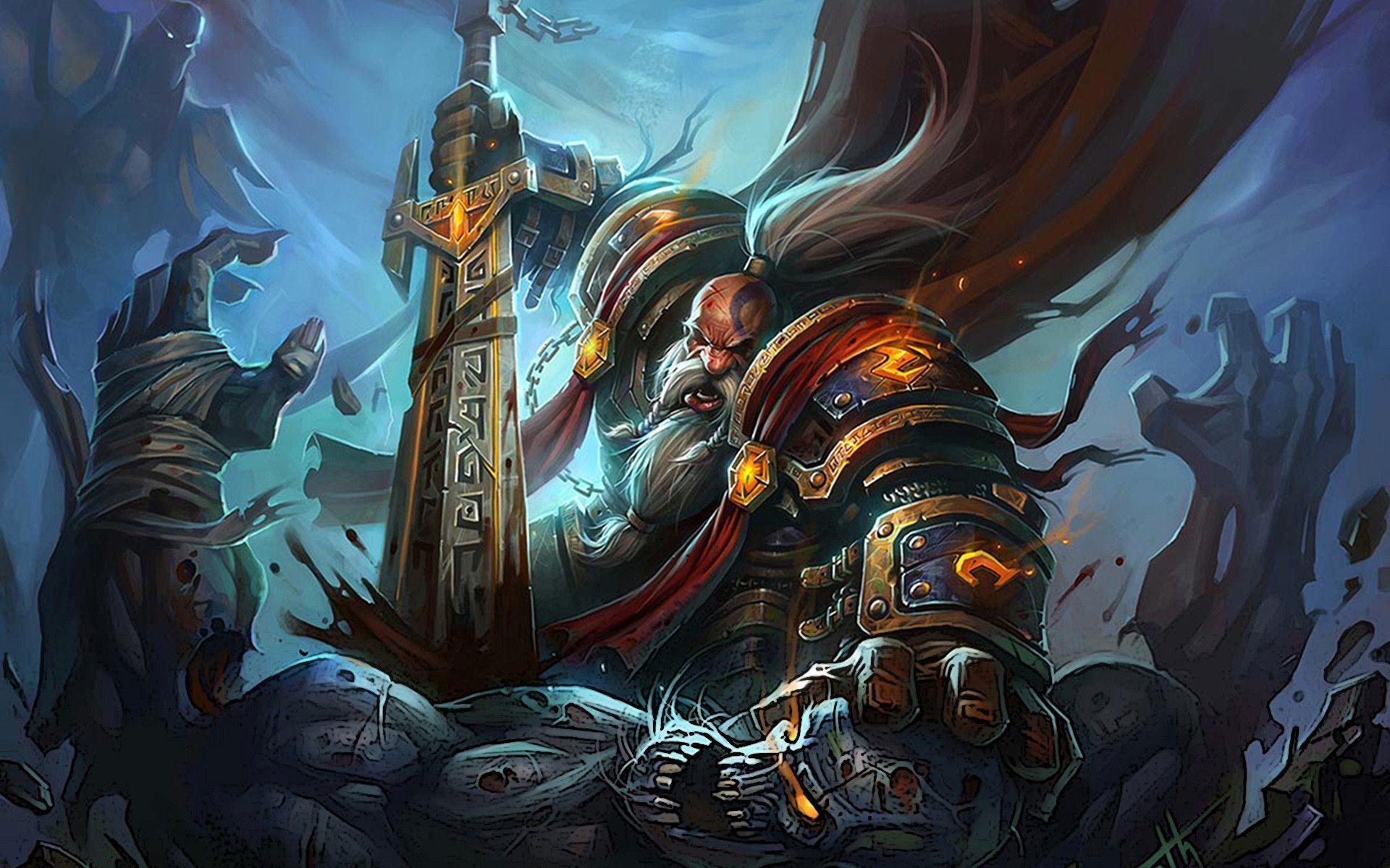 Krieger, Turm, Rüstung, Fantasy, Digitale Kunst, 16:10, Full-HD-Hintergrundbild für den Desktop