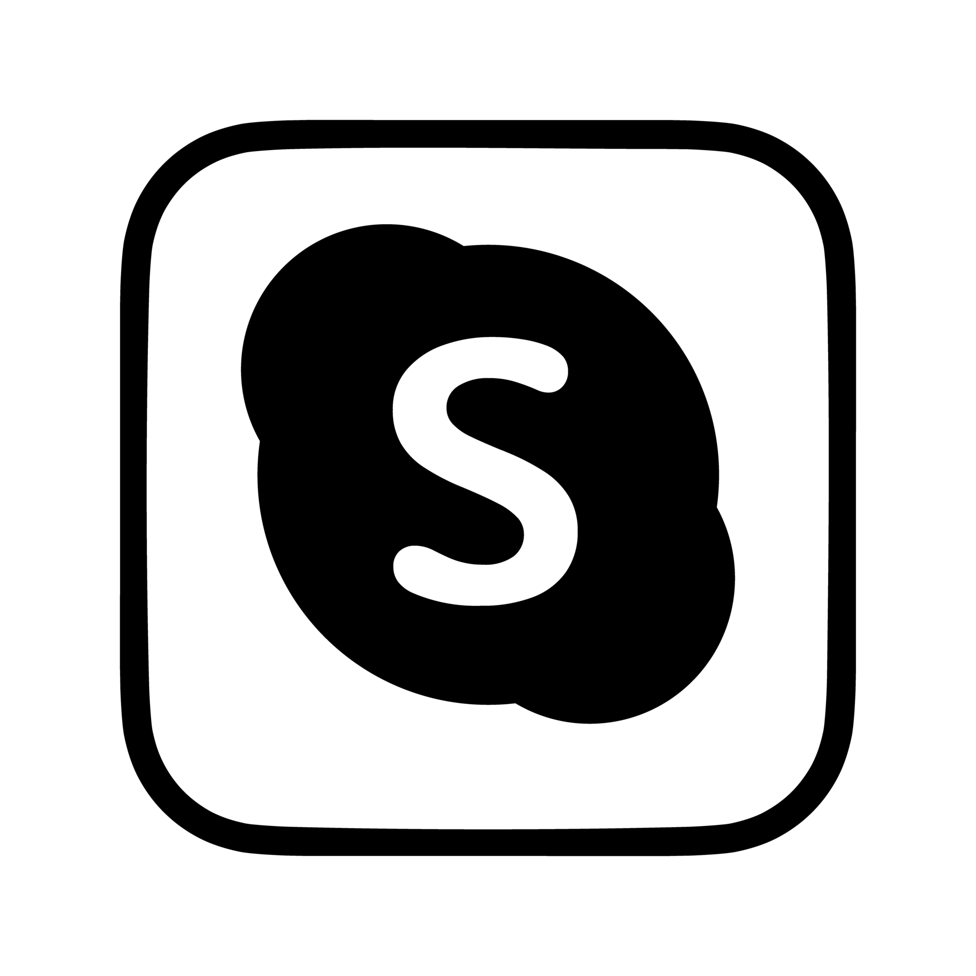 Skype, Buchstabe S, Schwarzer Hintergrund, Minimalistisch, Full HD Wallpaper