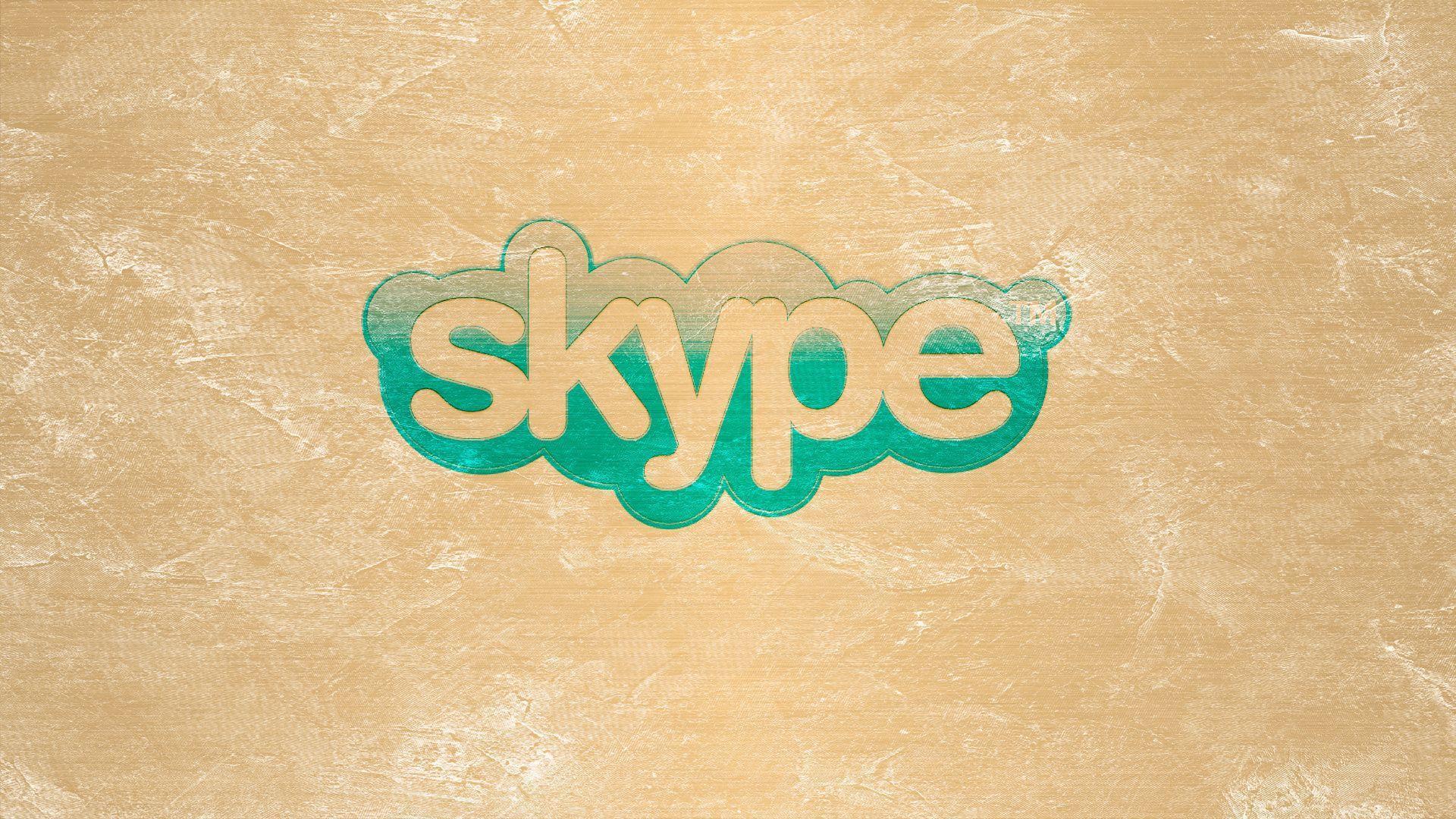 Skype, Schriftzug, Logo, Pergament, Vintage, Full HD 1080p, Desktop-Hintergrundbild