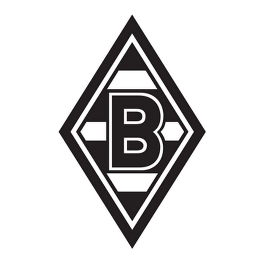 Borussia Mönchengladbach, Raute, Wappen, Weißer Hintergrund, Wallpaper