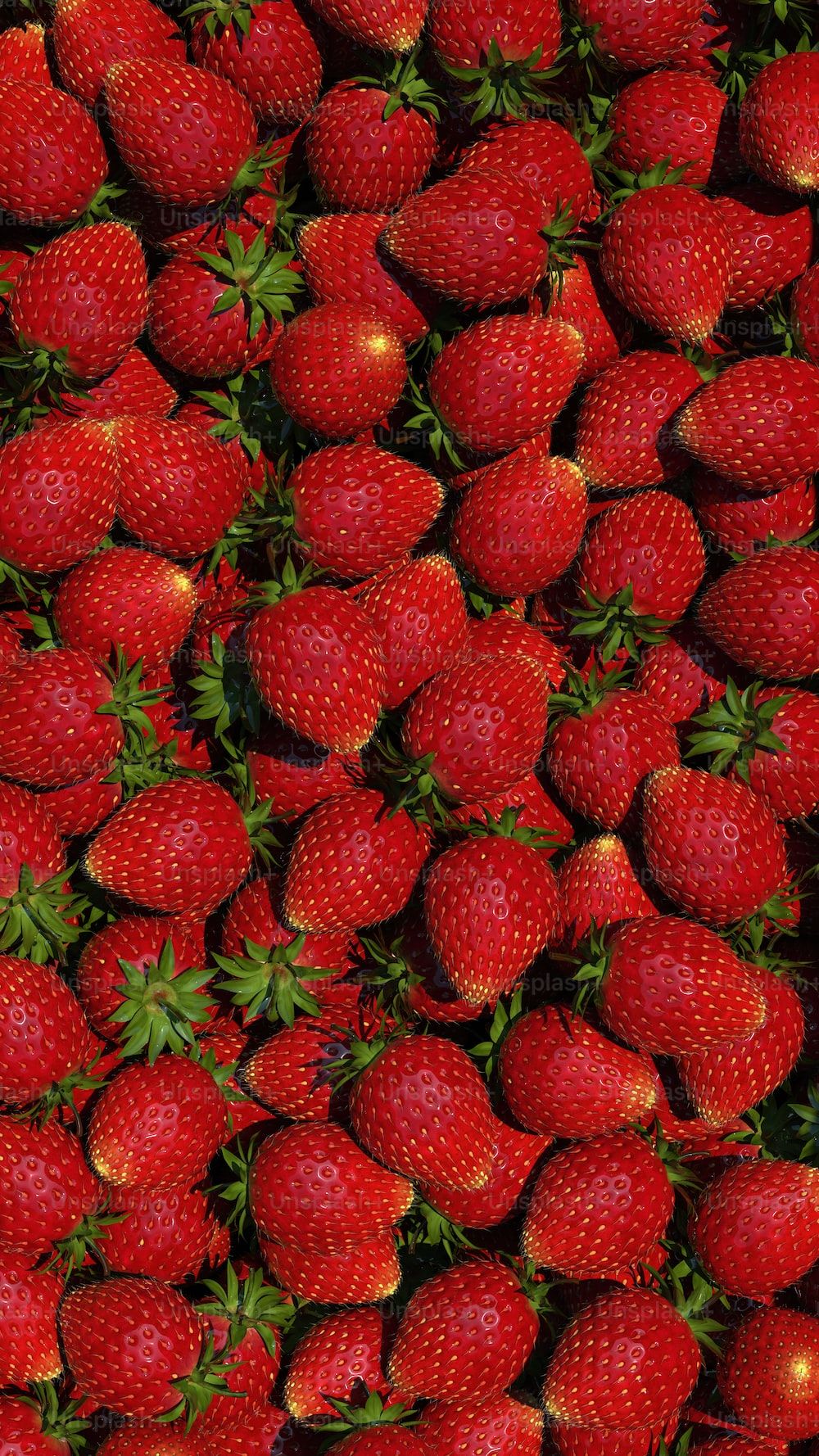 Erdbeeren, Rot, Hochformat, Füllend, Obst, HD, Sperrbildschirm fürs iPhone