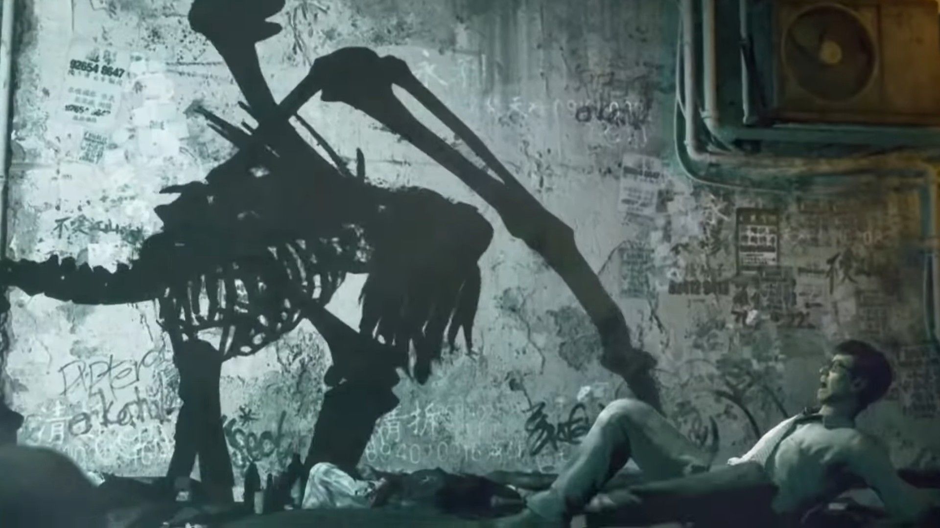 Silent Hill, Monster, Skelett, Kampf, Düster, Full HD, Desktop-Hintergrund für Windows