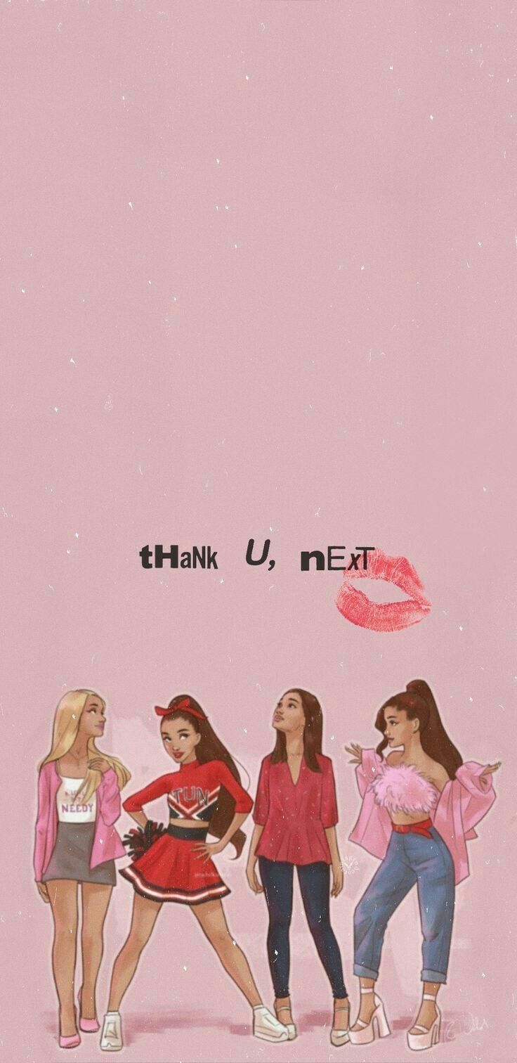 Disney-Prinzessinnen, Moderne Outfits, Rosa Hintergrund, Illustration, Sperrbildschirm fürs iPhone