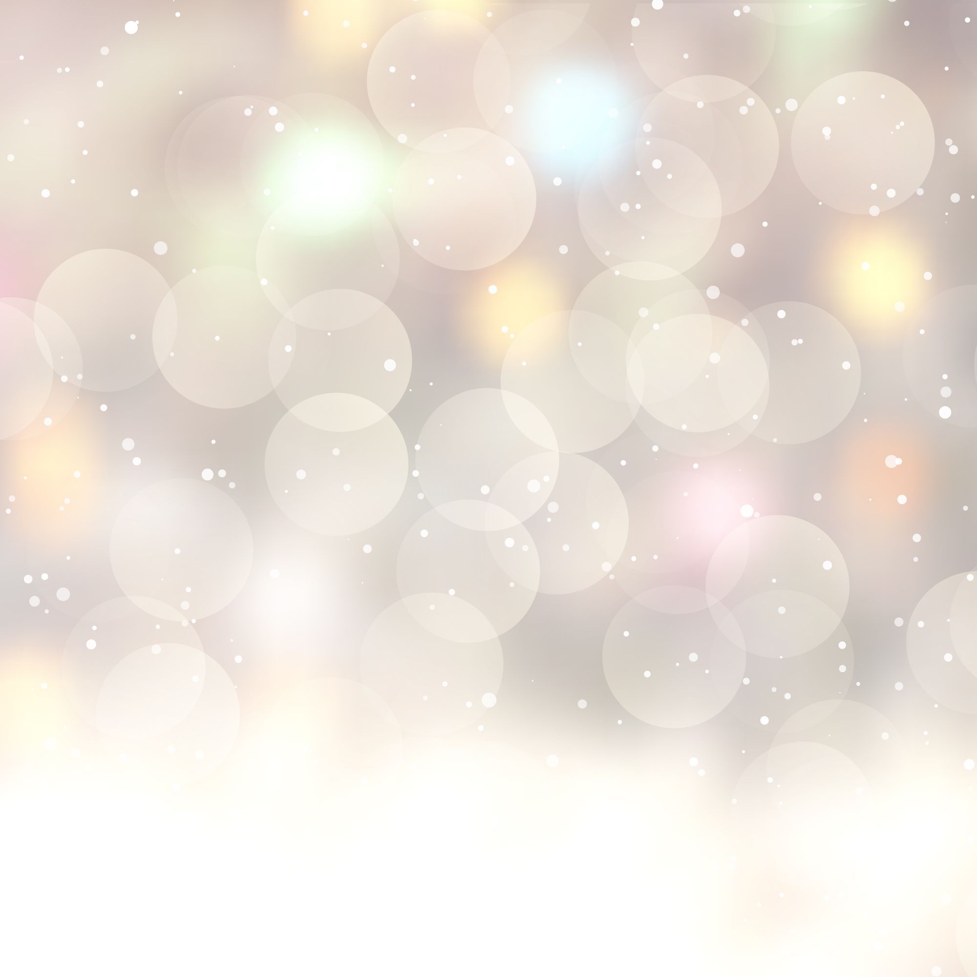 Bokeh, Lichter, Weiß, Glitzer, Verträumt, Full HD, Hintergrundbild fürs Tablet
