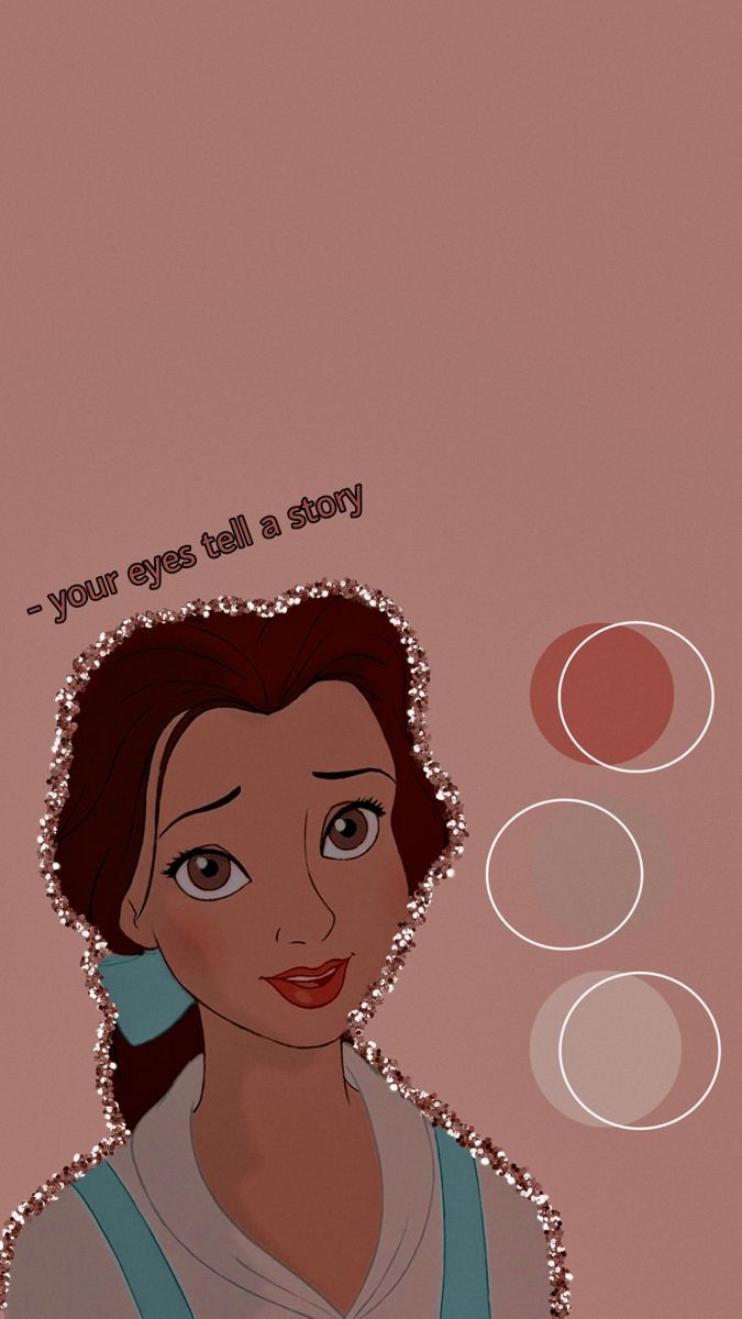 Belle, Altrosa, Kreise, Minimalistisch, Hintergrundbild für iPhone und Android