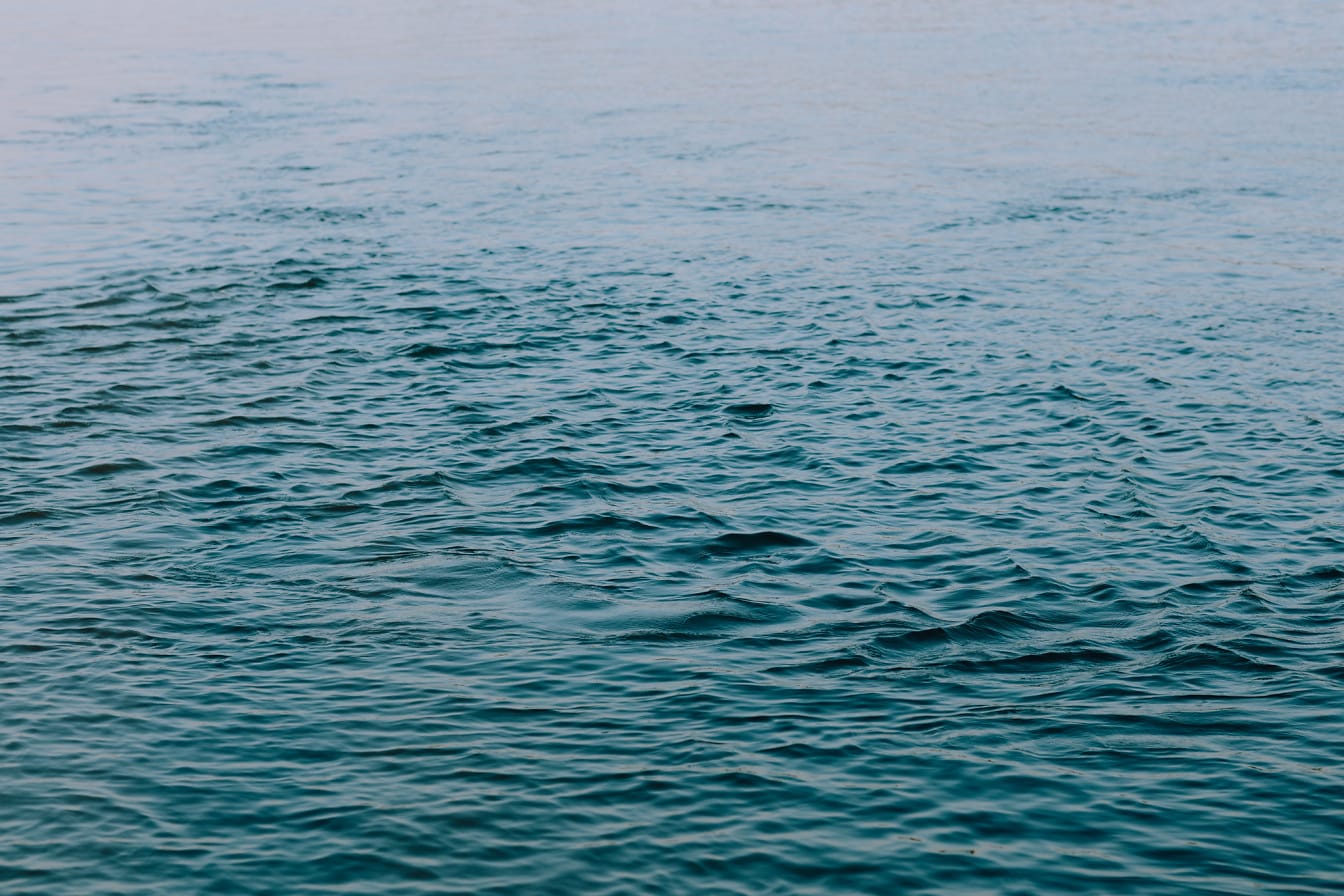 Wasseroberfläche, Meer, Ruhig, Blaugrün, Minimalistisch, HD, Windows-Hintergrundbild