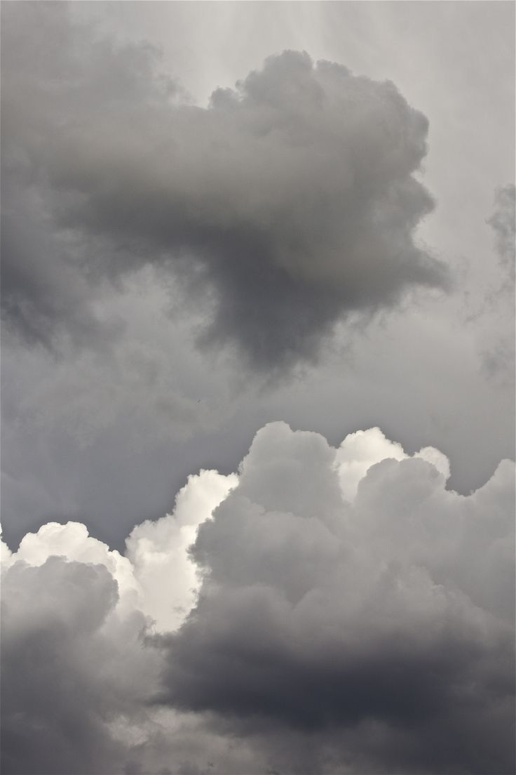 Gewitterwolken, Bewölkter Himmel, Grau, Stimmungsvoll, HD, Hintergrundbild fürs Handy