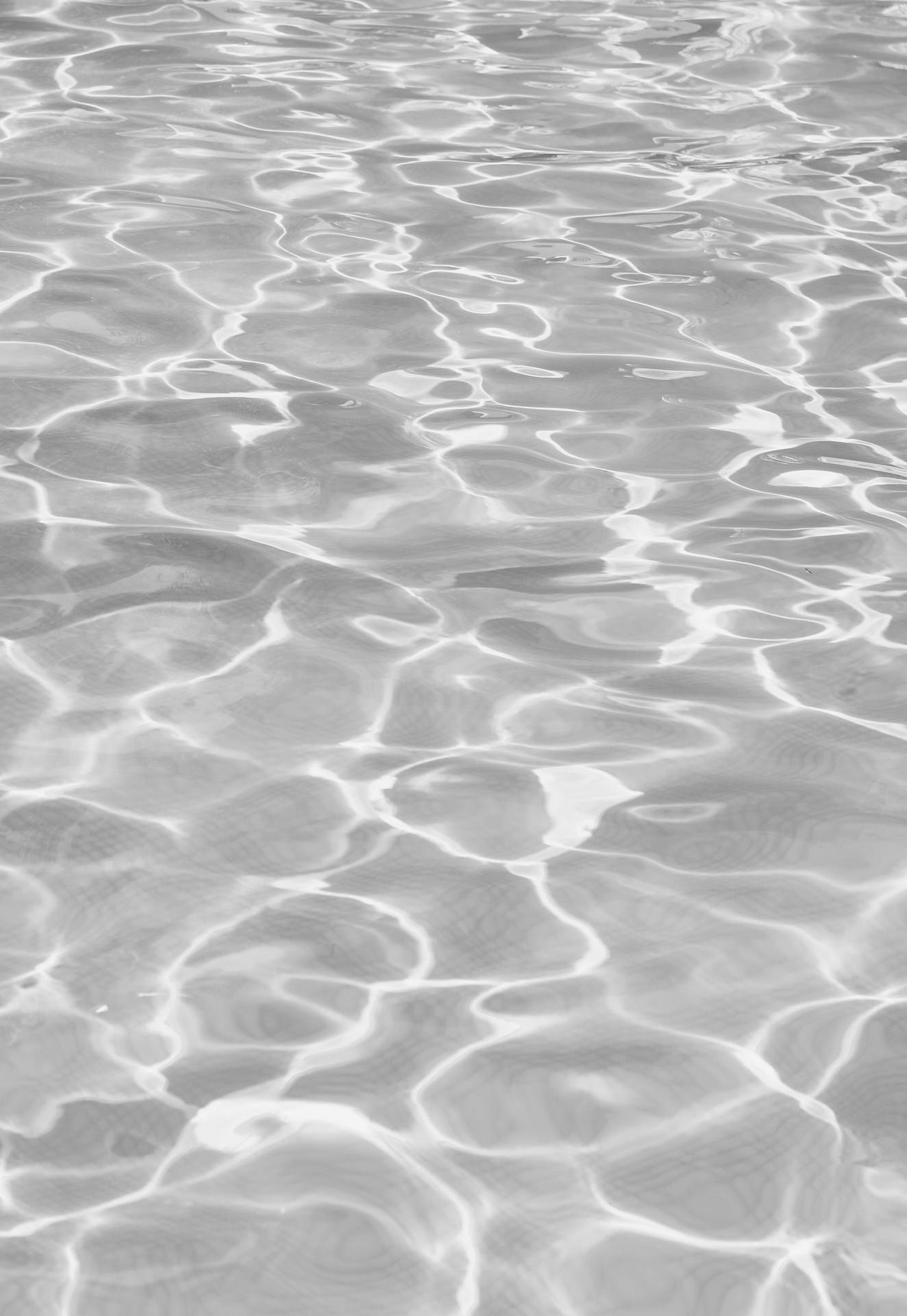 Wasseroberfläche, Lichtmuster, Grau, Pool, Wellen, Full HD, Hintergrundbild fürs Tablet