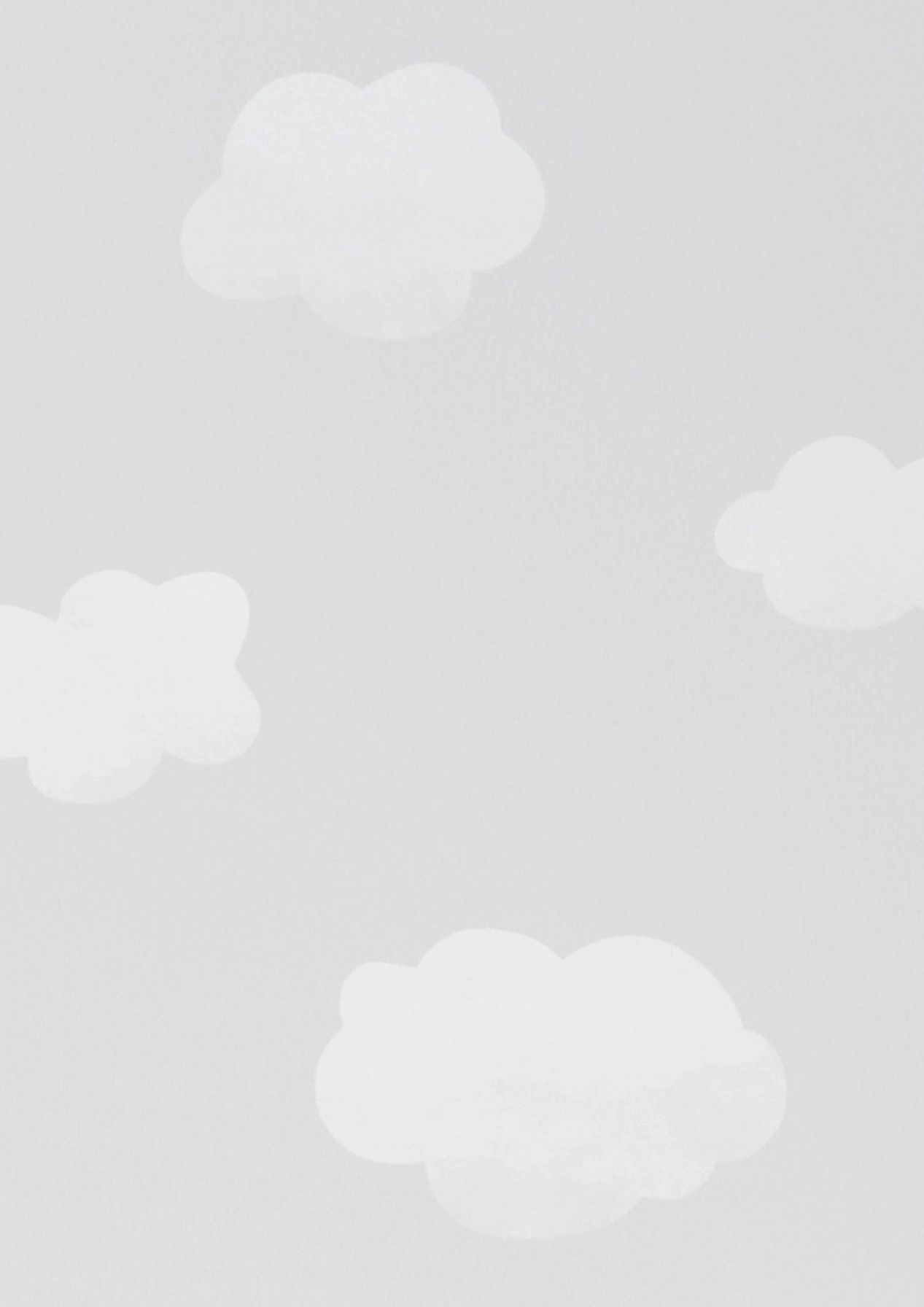 Wolken, Hellgrauer Hintergrund, Minimalistisch, Weiß, Full HD Wallpaper