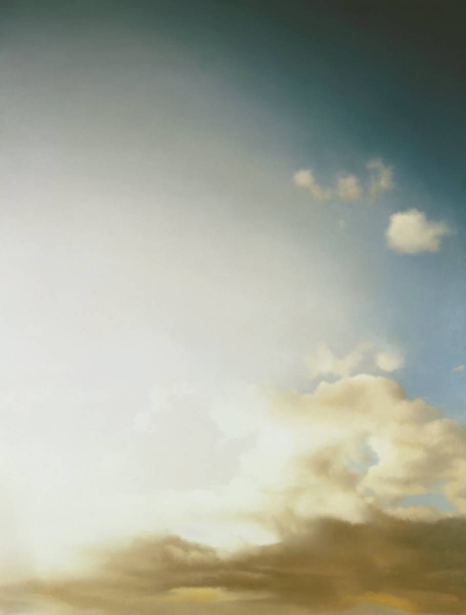 Wolken, Helles Licht, Vintage, Gelbtöne, Hintergrundbild für iPad und Tablet