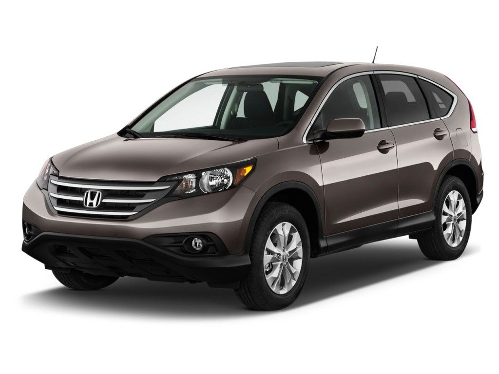 Honda CR-V, Honda, Brauner SUV, Weißer Hintergrund, Seitenansicht, Wallpaper