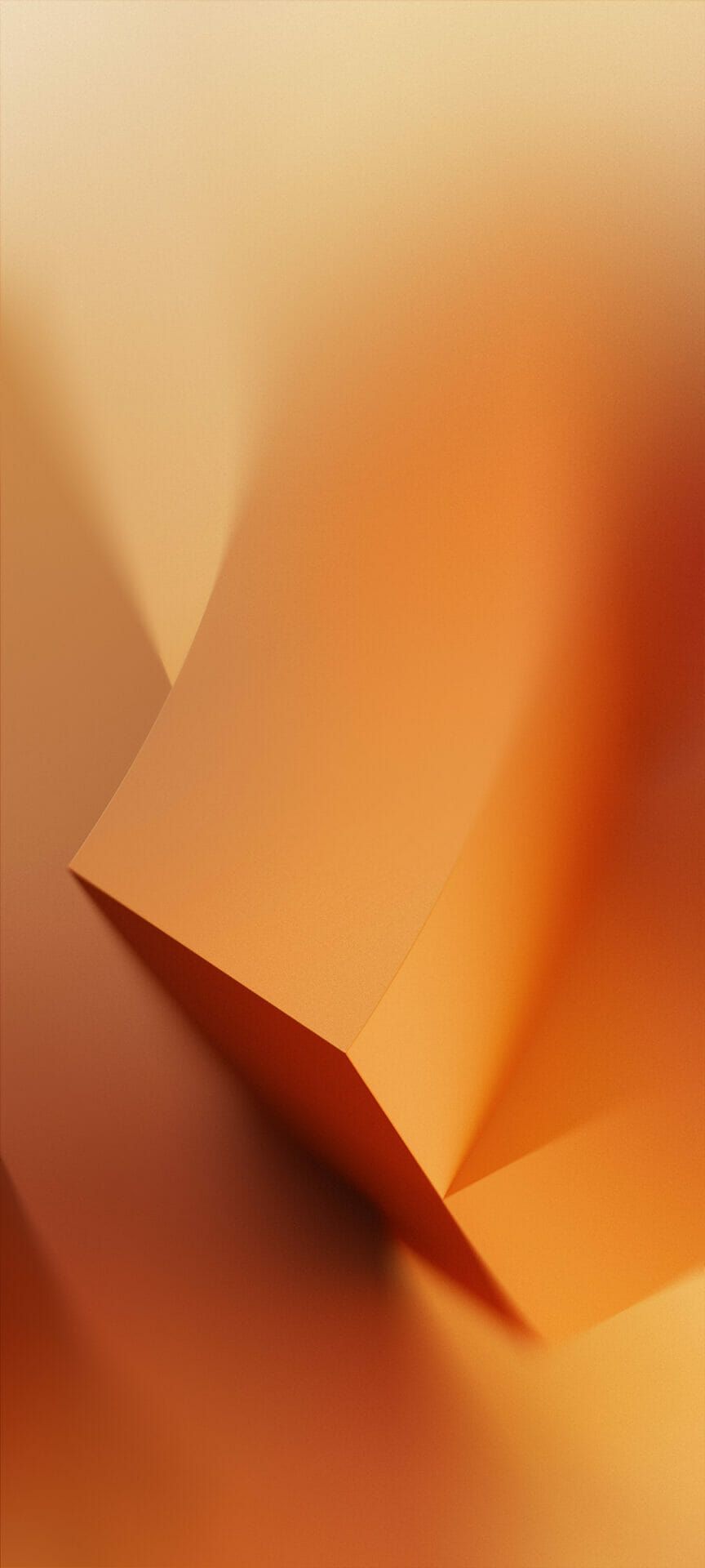 Abstrakt, Farbverlauf, Orange, Geometrie, HD, Sperrbildschirm fürs iPhone