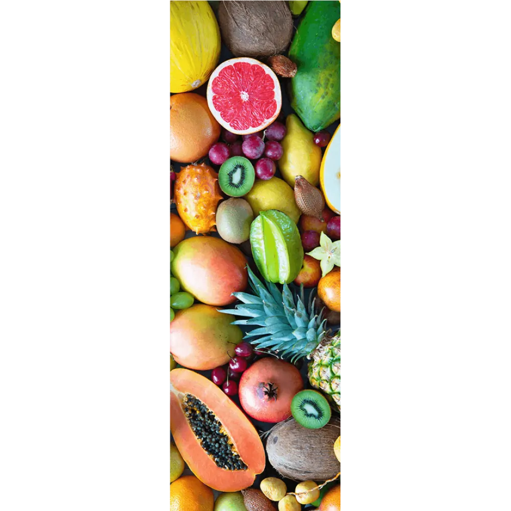 Tropische Früchte, Papaya, Ananas, Grapefruit, Bunt, Hintergrundbild für iPad und Tablet