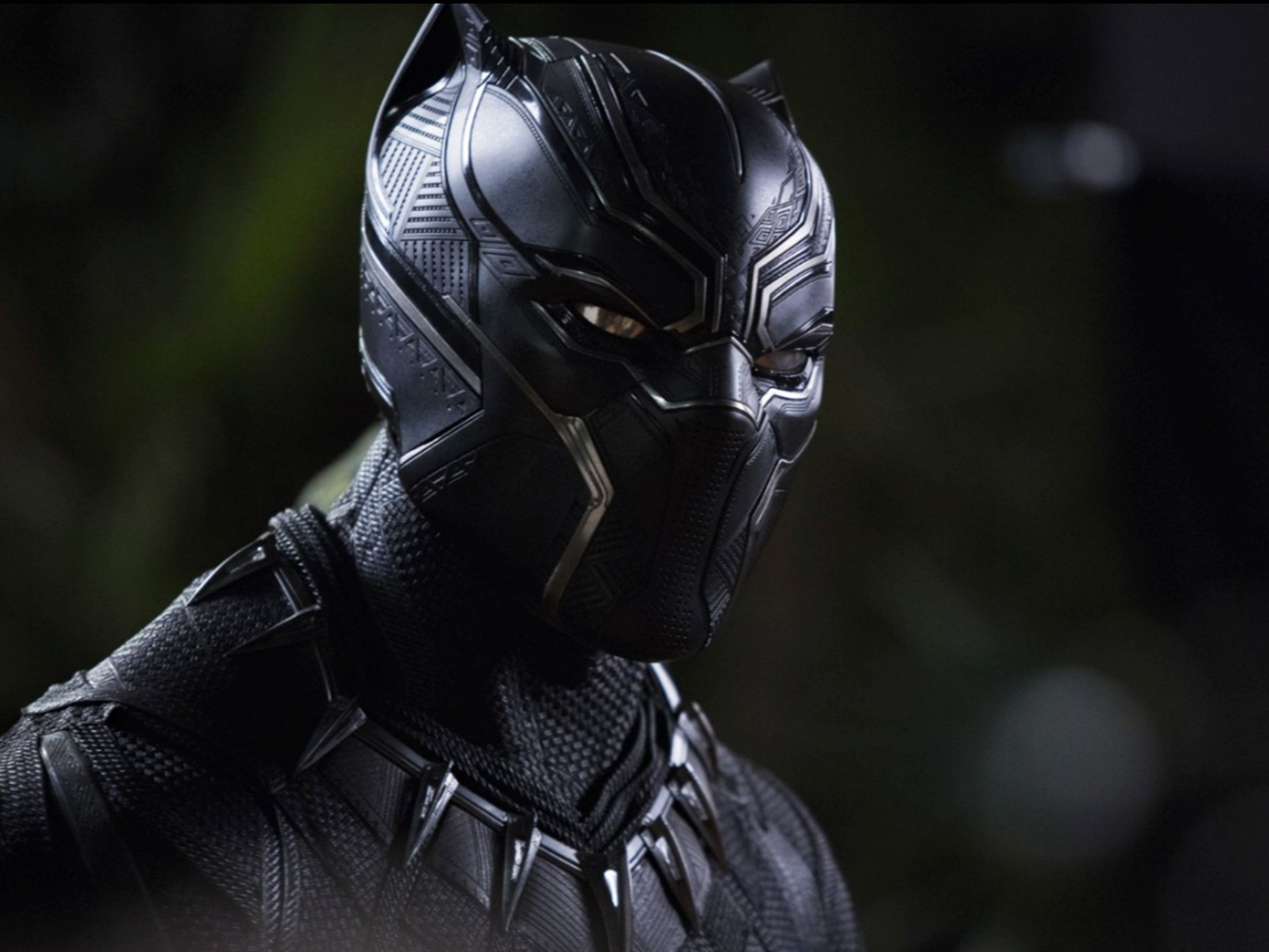 Black Panther, T'Challa, Maske, Nahaufnahme, Marvel Cinematic Universe, 2K, iPad-Hintergrundbild