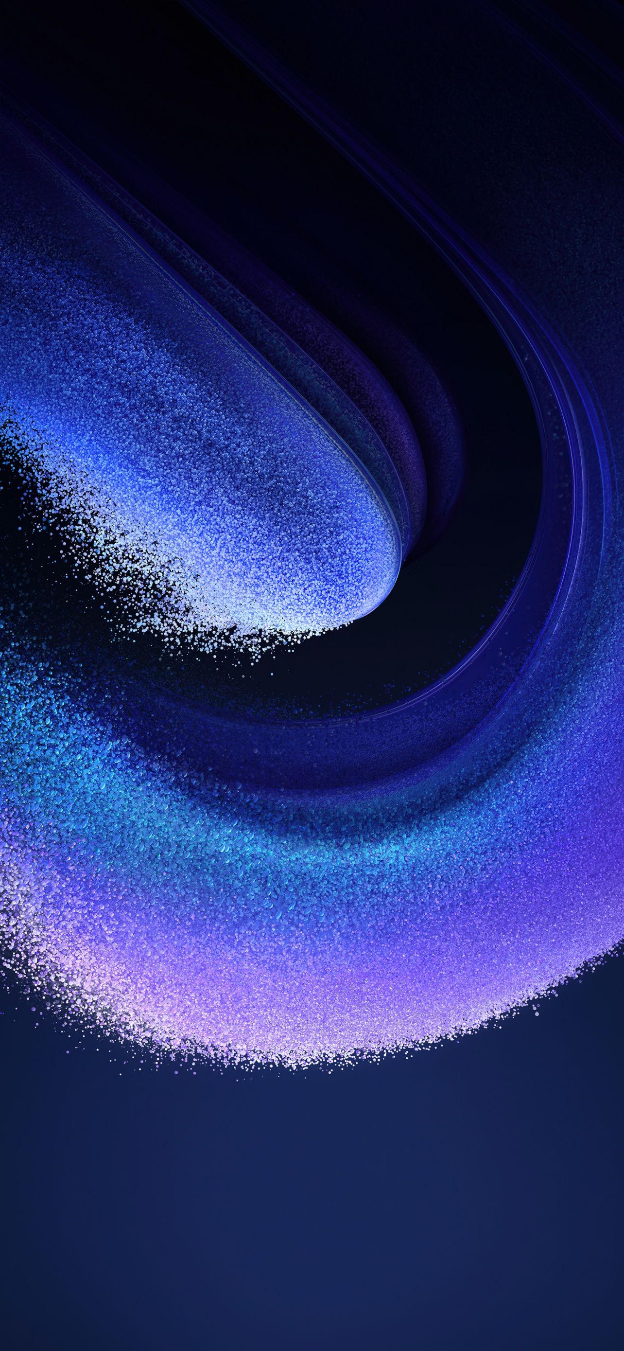 Galaxie, Abstrakt, Blau und Lila, Wirbel, Dunkel, Full HD, Sperrbildschirm fürs iPhone