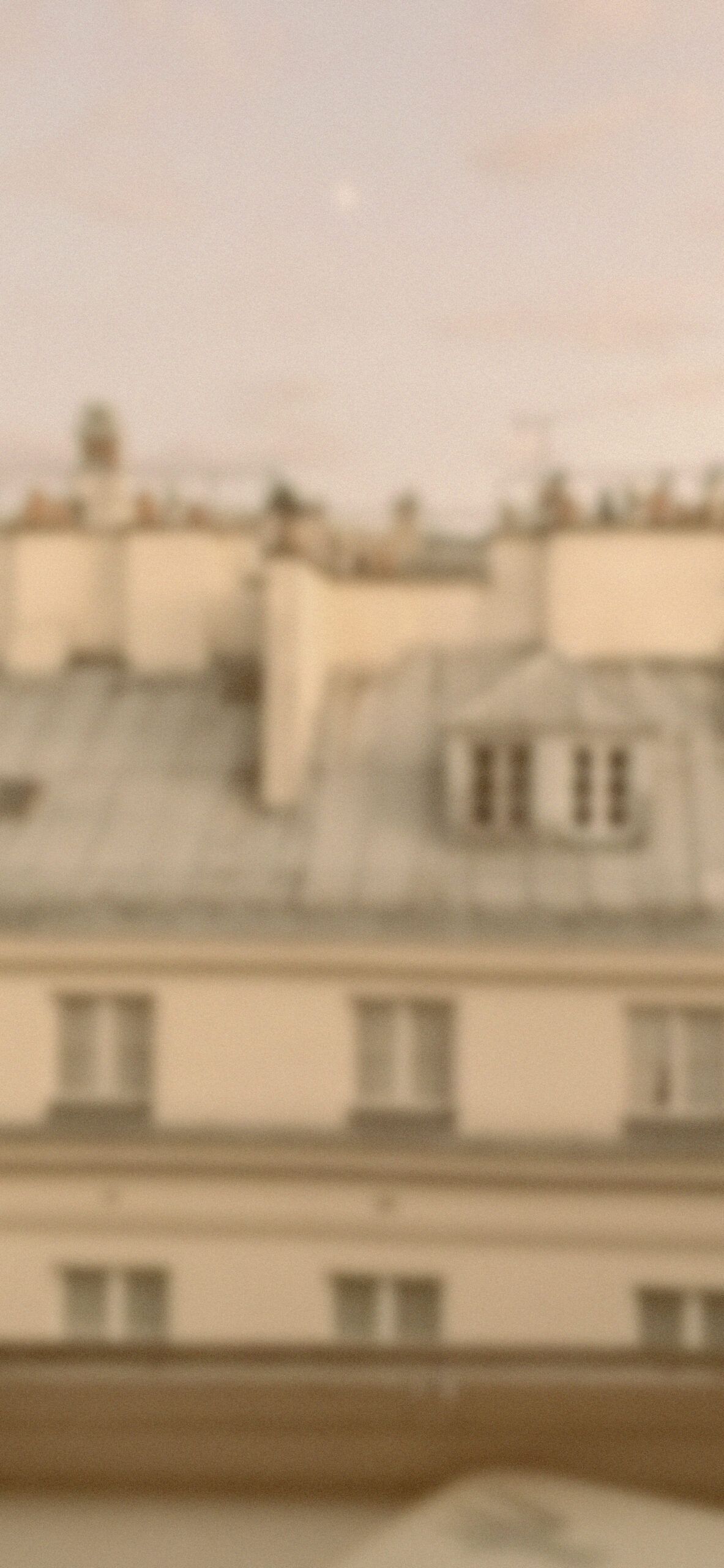 Paris, Dächer, Fassade, Beige Töne, Minimalismus, Full HD, Hintergrundbild fürs Handy
