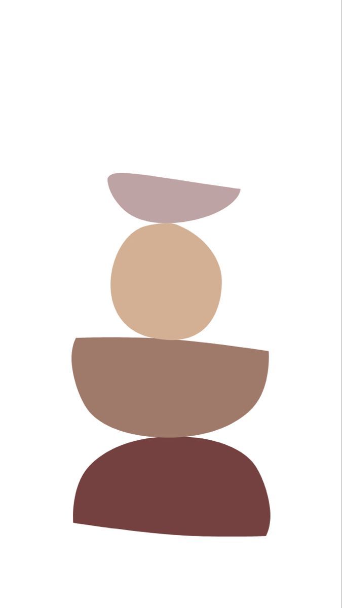 Steinstapel, Balance, Erdtöne, Weißer Hintergrund, Minimalistisch, Sperrbildschirm fürs iPhone