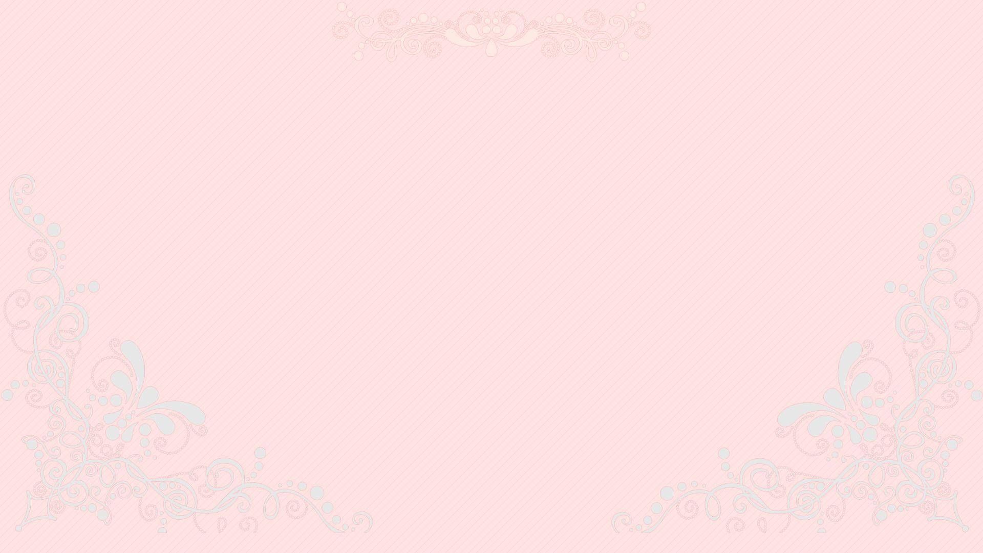 Hellrosa, Spitzenornamente, Zart, Pastell, Elegant, 1920x1080, Full-HD-Hintergrundbild für PC