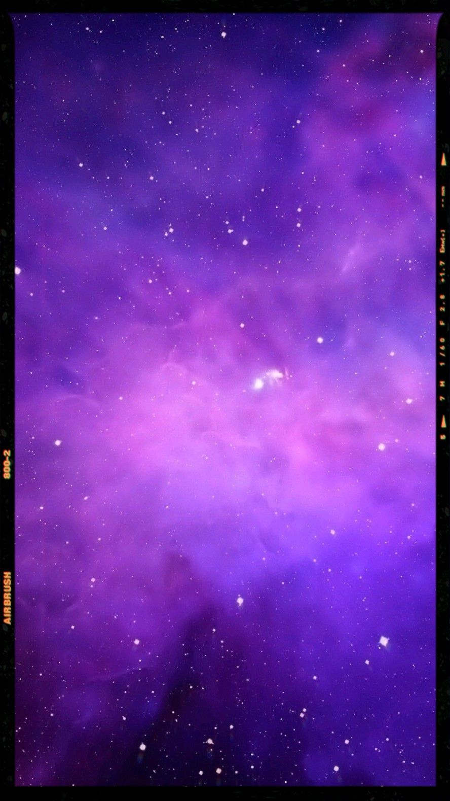 Weltall, Galaxie, Sterne, Violett, Nebel, HD, Handy-Hintergrund im Hochformat