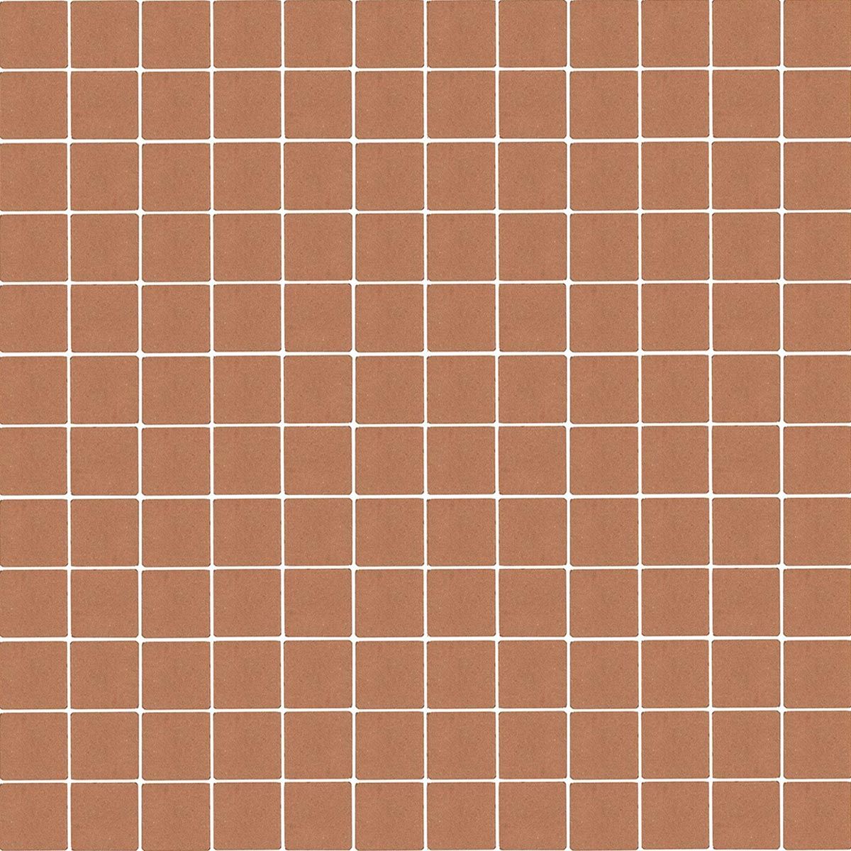 Karomuster, Terrakotta, Weiße Linien, Gitter, Rostbraun, Hintergrundbild fürs Tablet