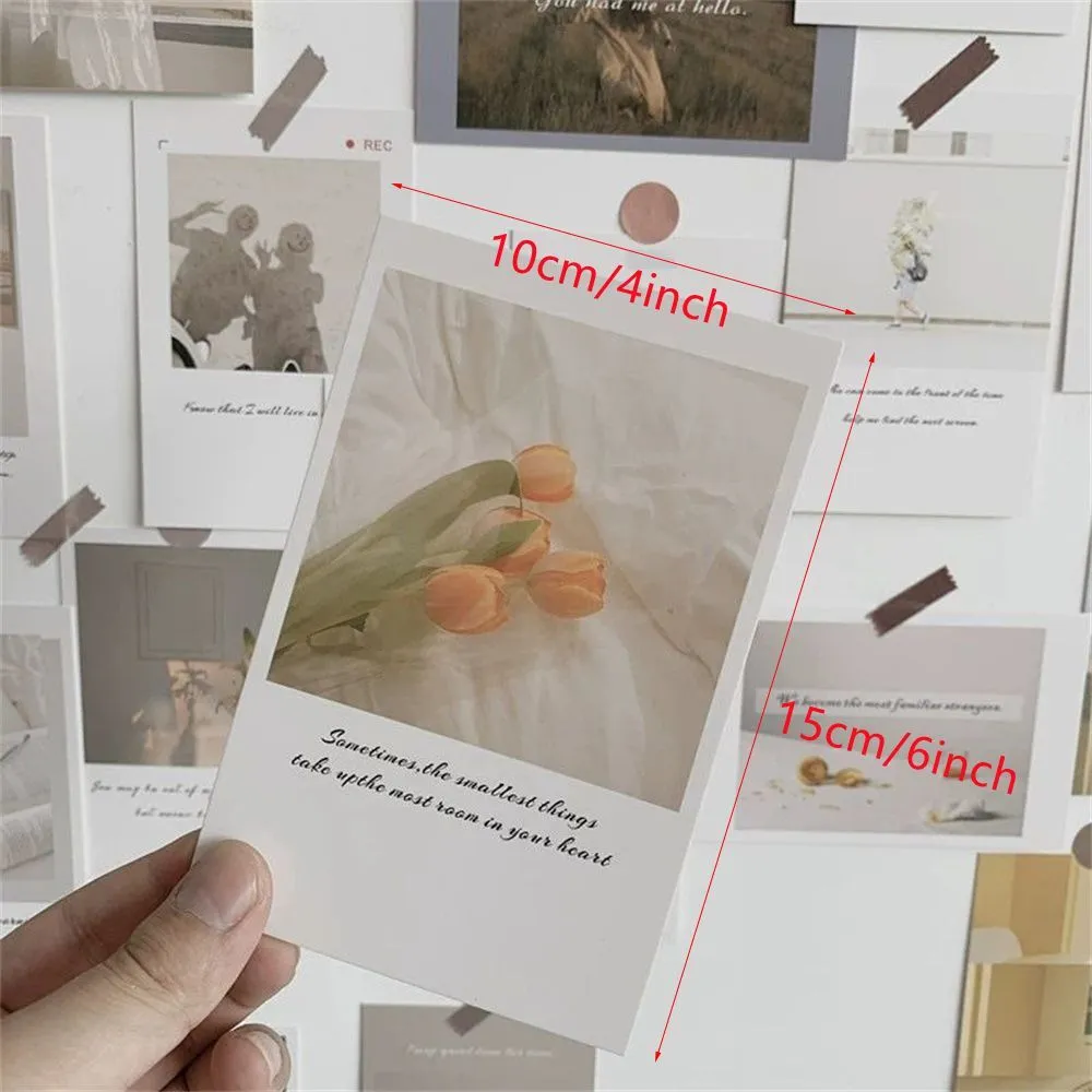 Fotokarten, Tulpen, Polaroids, Wanddeko, Hand, Hintergrundbild für iPad und Tablet