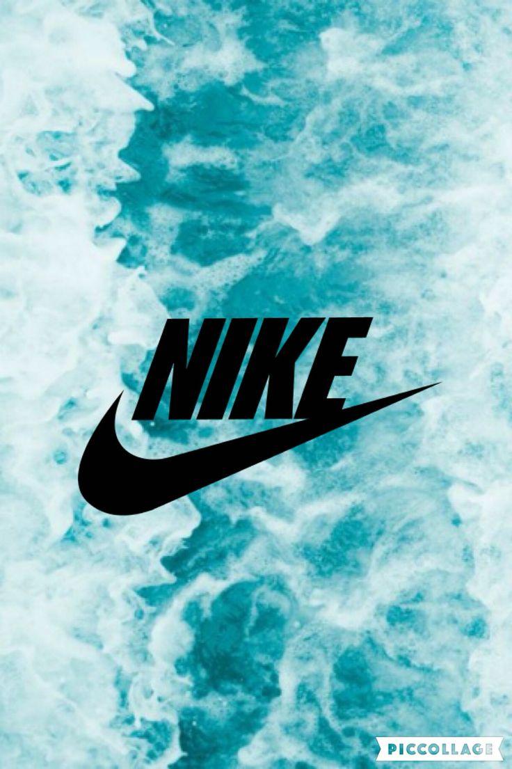 Nike, Logo, Meer, Wellen, Türkis, Hintergrundbild für iPhone und Android