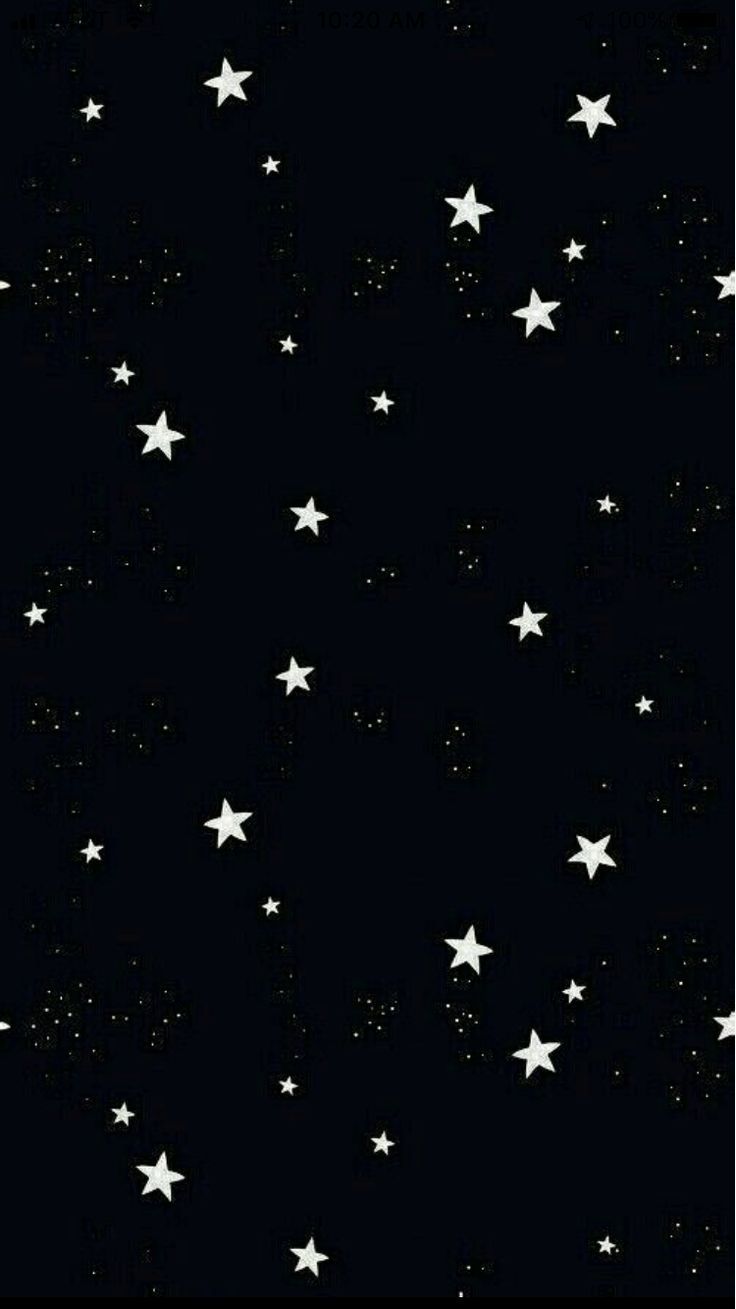 Sterne, Schwarzer Hintergrund, Minimalismus, Nachthimmel, Sperrbildschirm fürs iPhone