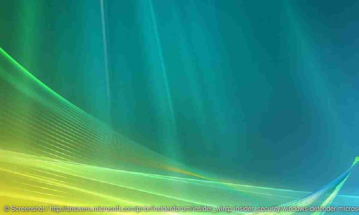 Windows Vista, Microsoft, Abstrakt, Lichtwellen, Grün, Türkis, Hintergrund