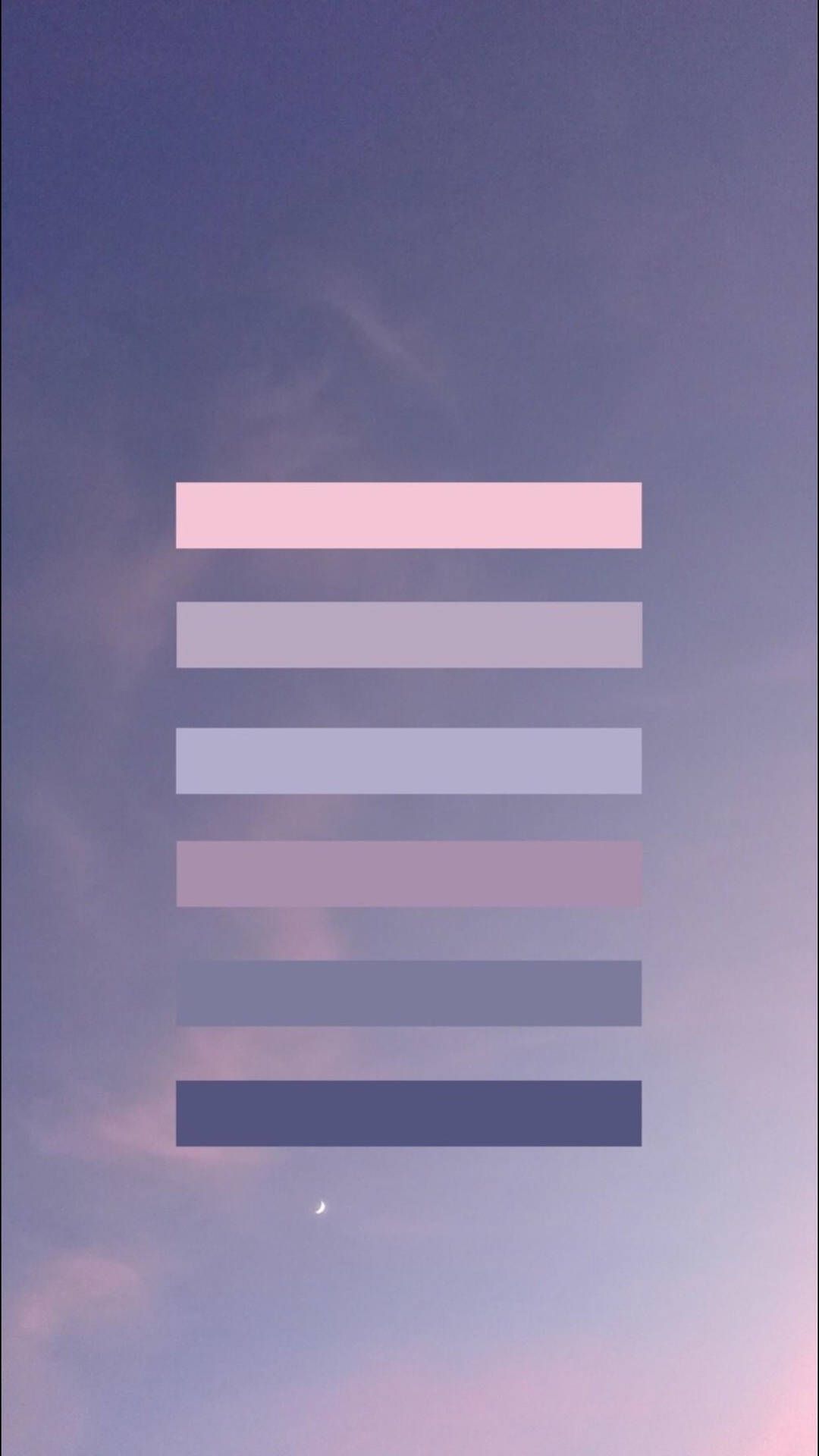 Farbpalette, Farbstreifen, Lila, Rosa, Abstrakt, Minimalismus, Full HD, Handy-Hintergrundbild