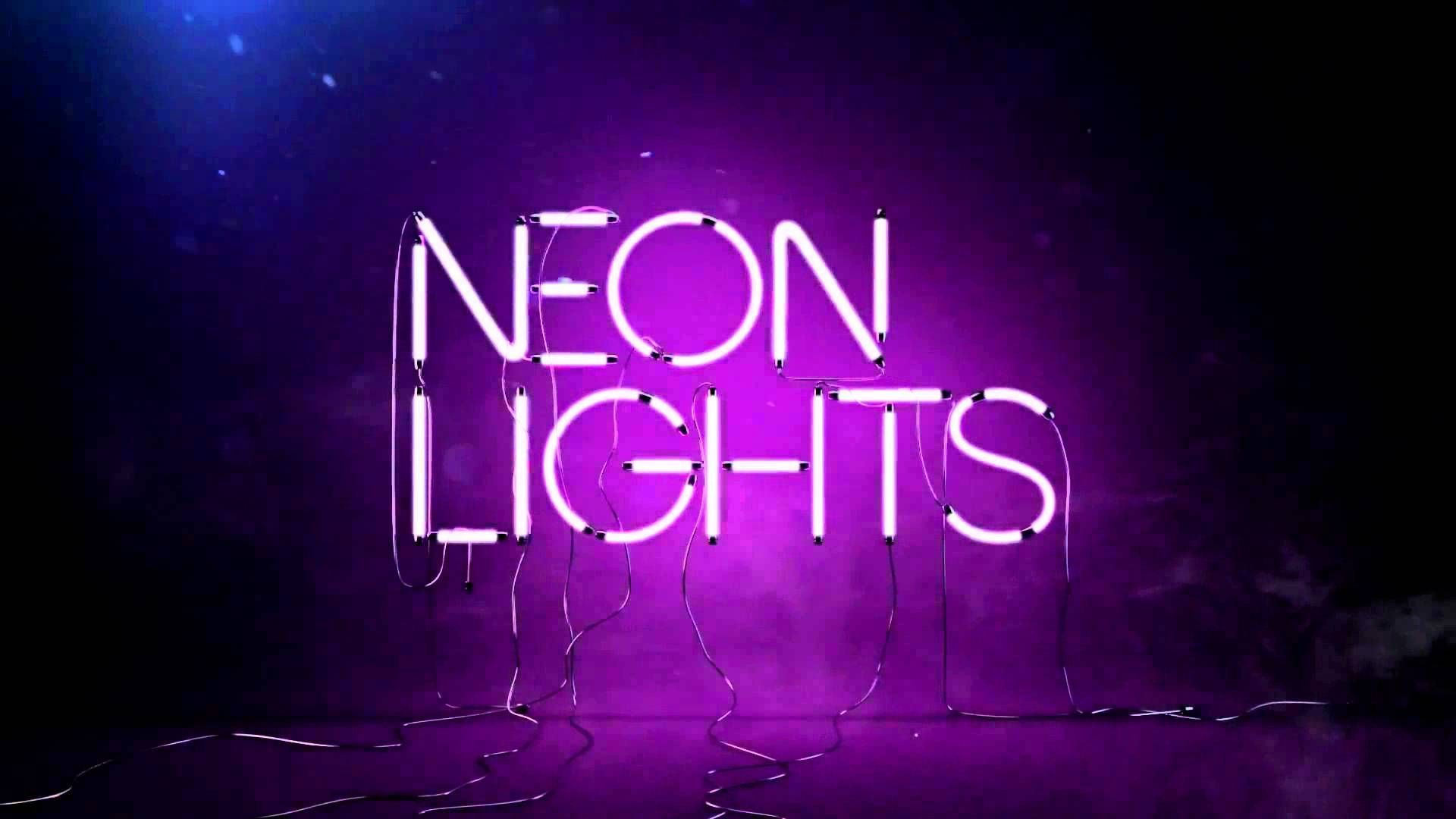 Neon Lights, Neonschrift, Lila, Rauch, 1920x1080, Full-HD-Hintergrundbild für PC