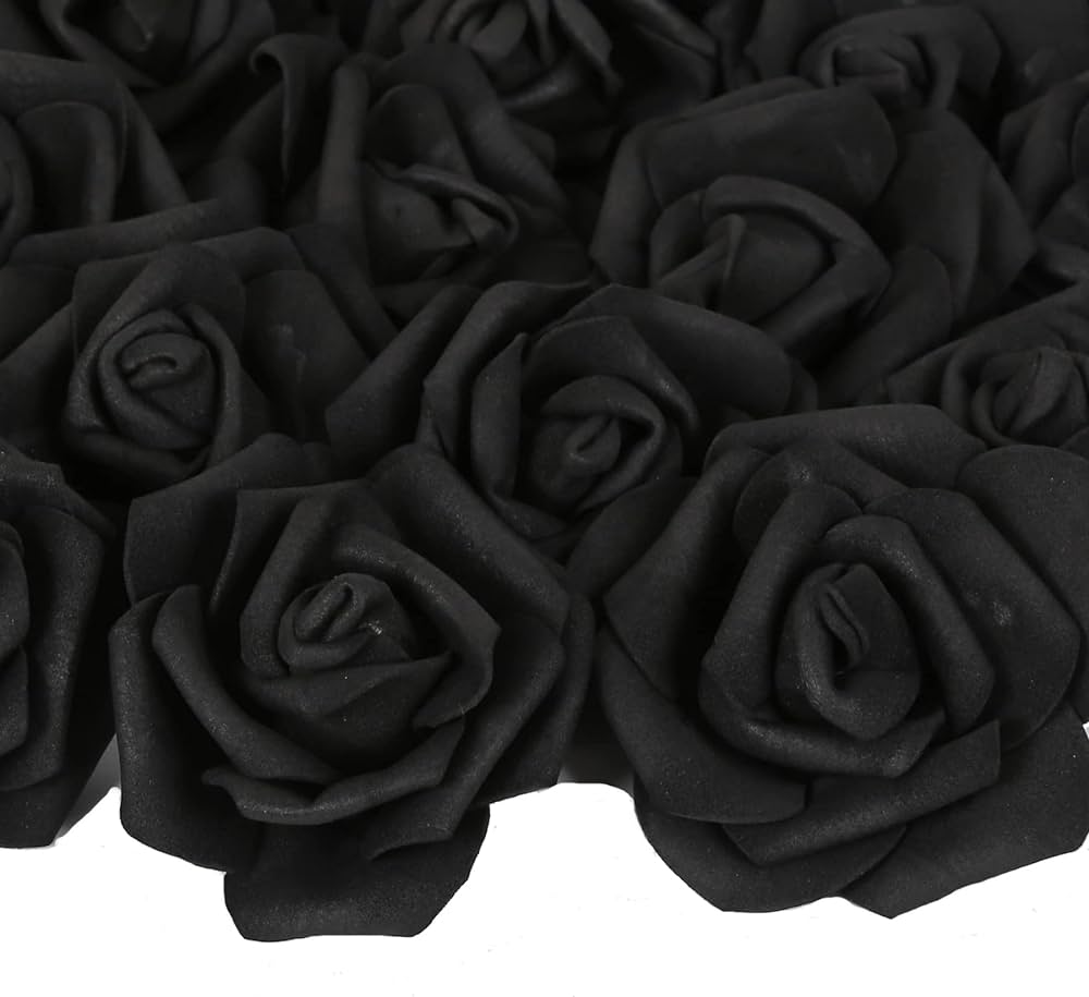 Schwarze Rosen, Rosenmeer, Muster, Dunkel, Hintergrundbild für iPad und Tablet
