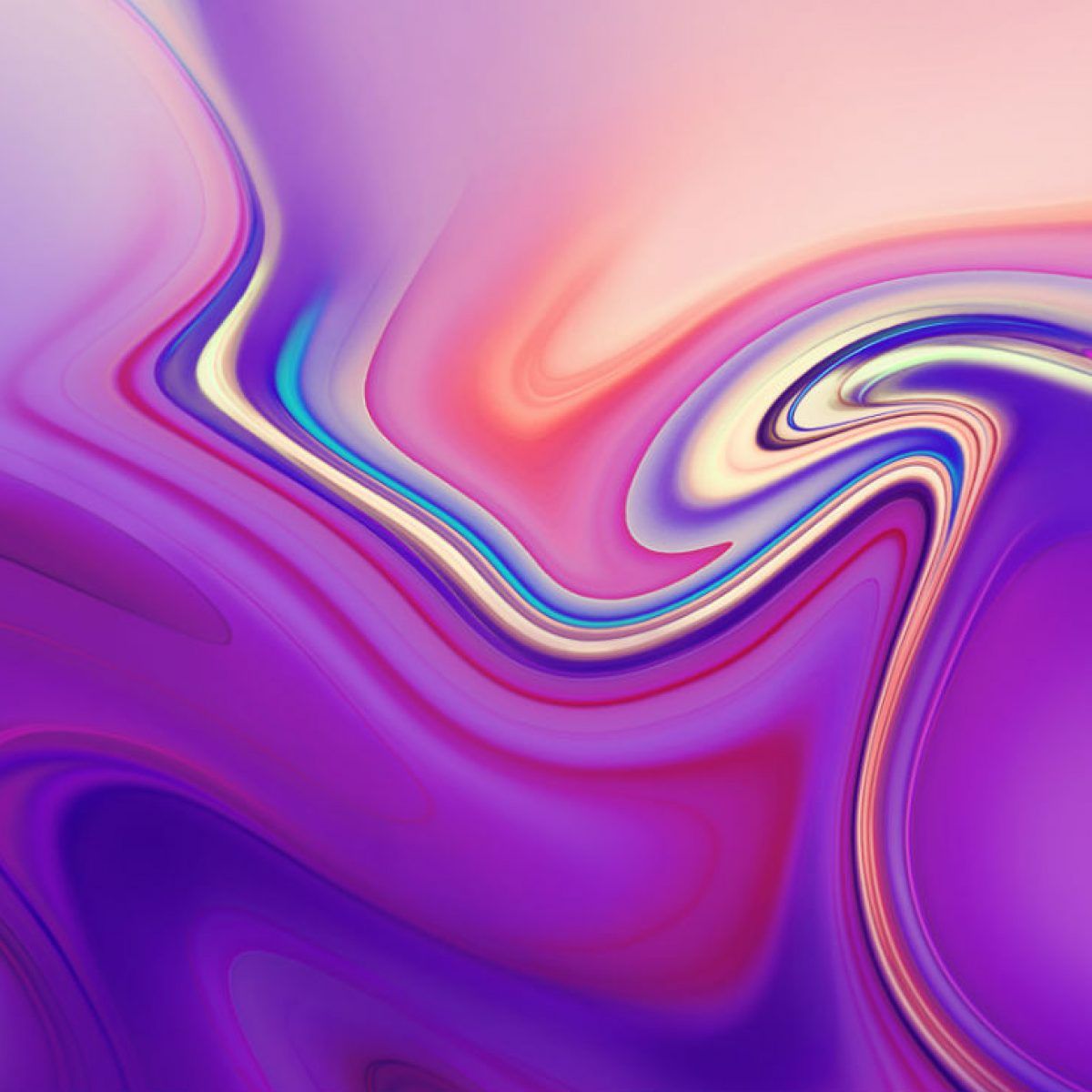 Flüssige Formen, Wellen, Lila, Pink, Abstrakt, Hintergrundbild für iPad und Tablet