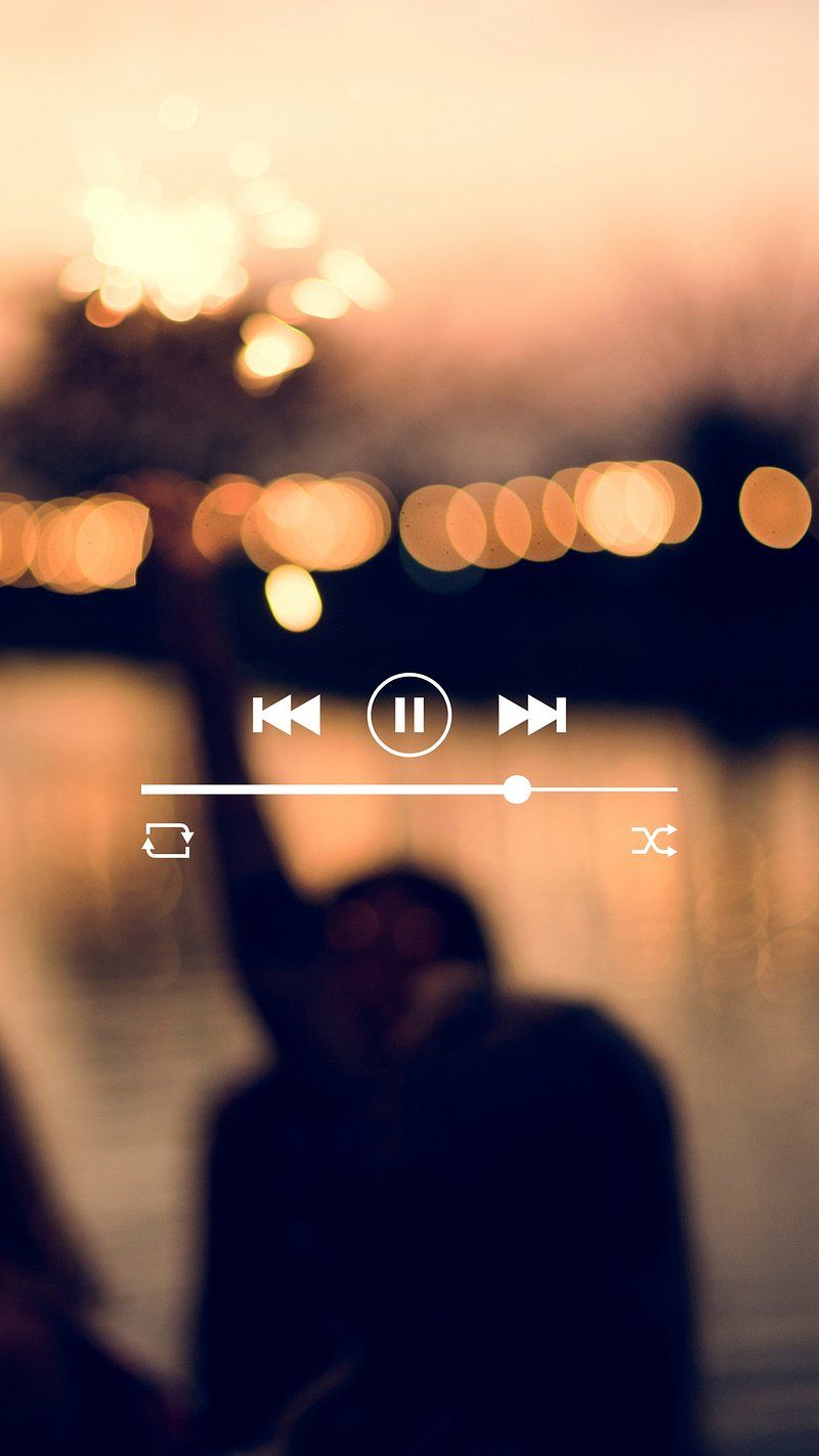 Musikplayer, Bokeh, Silhouette, Abendlicht, Hand, HD, Sperrbildschirm fürs iPhone