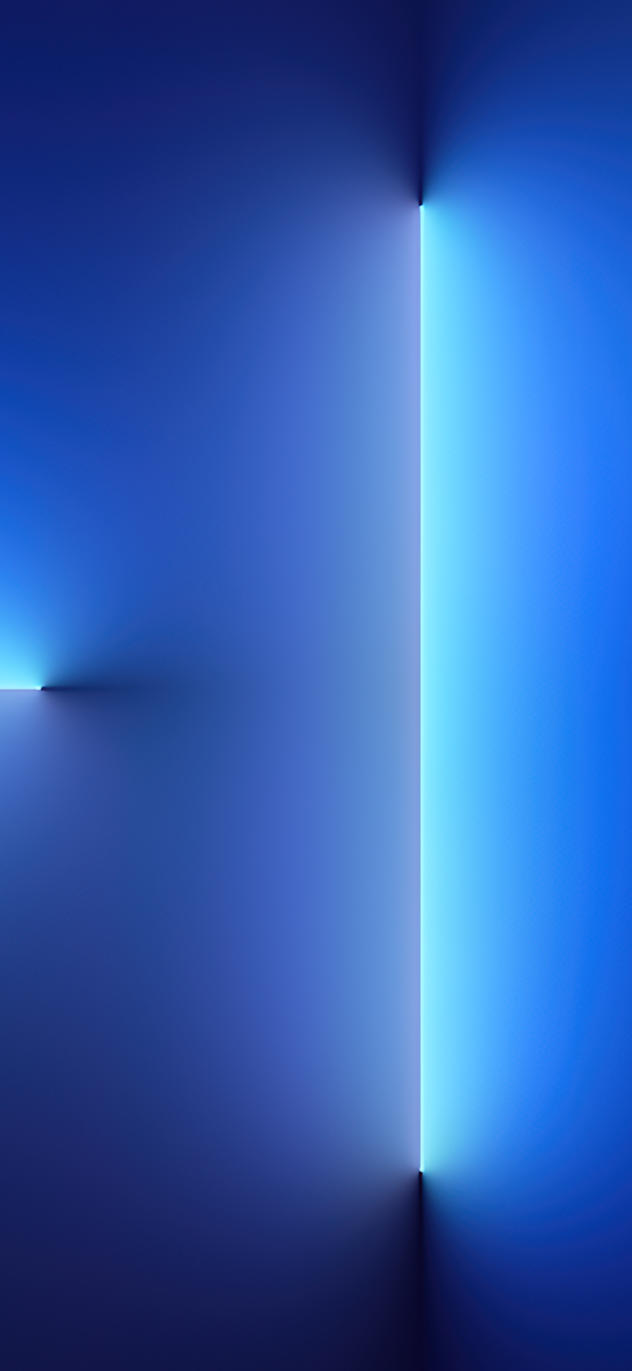 iPhone 13 Pro, Apple, Blaues Licht, Lichtstreifen, Dunkelblau, 1290x2796, Handy-Hintergrund