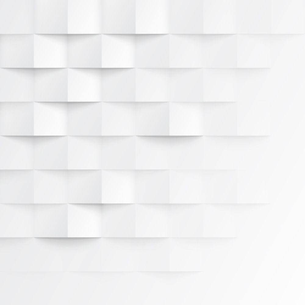 Weiße Quadrate, 3D-Muster, Relief, Minimalistisch, Hintergrundbild für iPad und Tablet