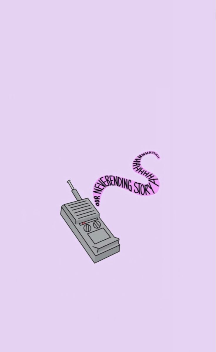Walkie-Talkie, Stranger Things, Flieder, Minimalismus, HD, Handy-Hintergrund im Hochformat