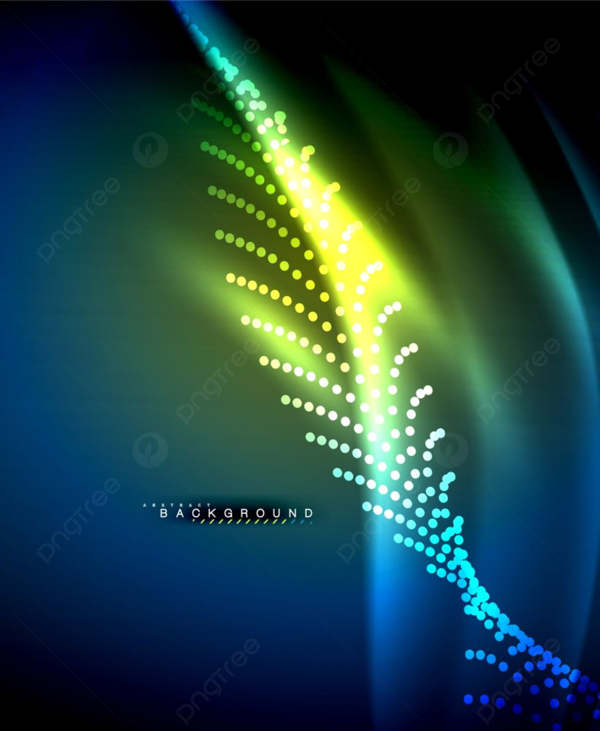 Lichtpunkte, Feder, Gelb, Blau, Abstrakt, Full HD, iPad-Hintergrundbild
