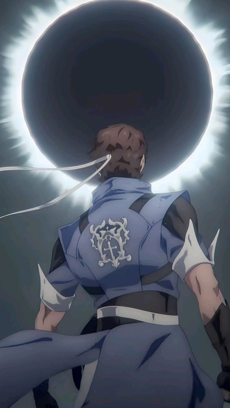 Isaac (Castlevania), Castlevania, Netflix, Sonnenfinsternis, Rückenansicht, HD, iPhone-Hintergrundbild