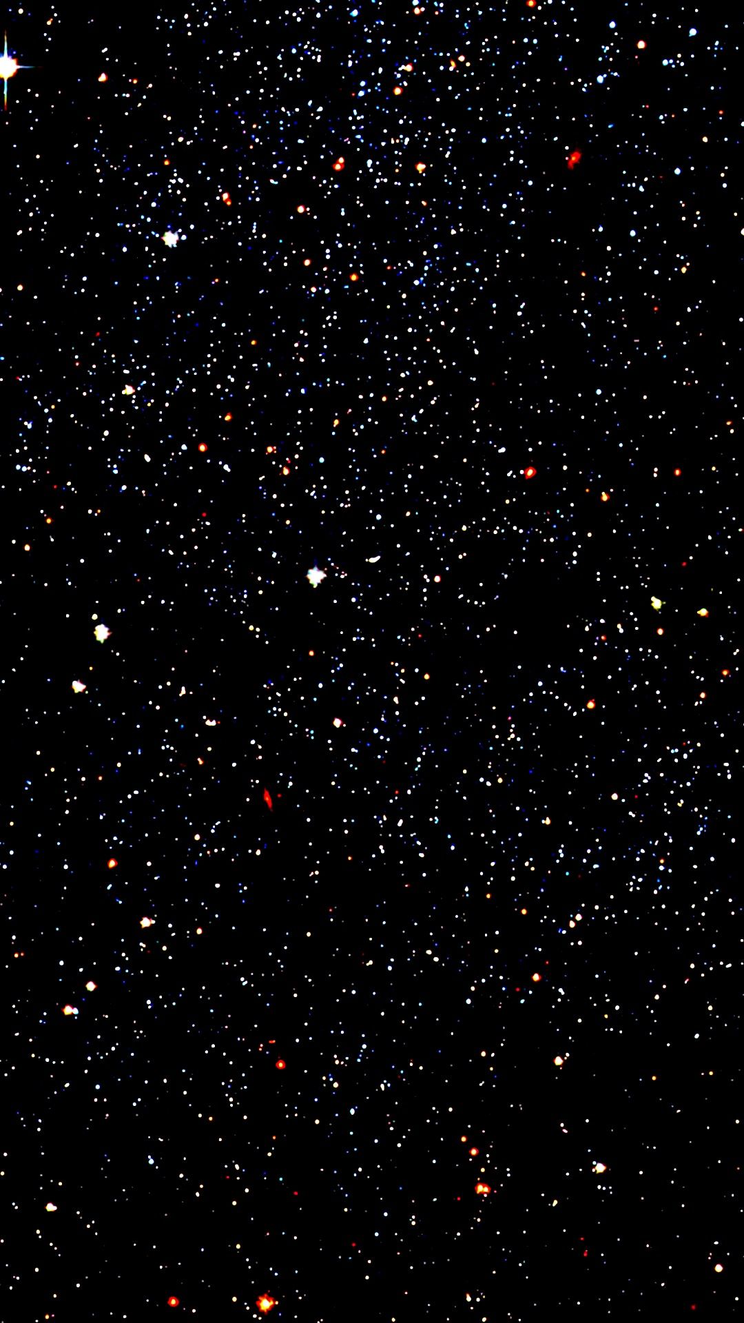 Sternenhimmel, Sterne, Schwarz, Weltraum, Minimalistisch, Full HD, iPhone-Hintergrundbild
