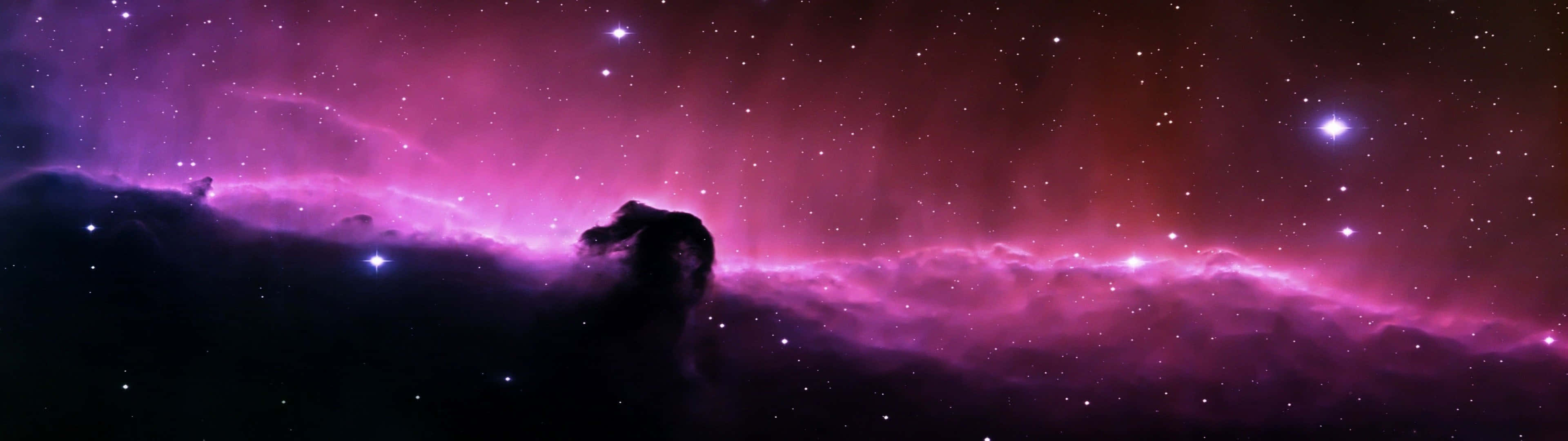 Pferdekopfnebel, Nebel, Weltraum, Sterne, Pink, Full HD, Desktop-Hintergrund für Windows