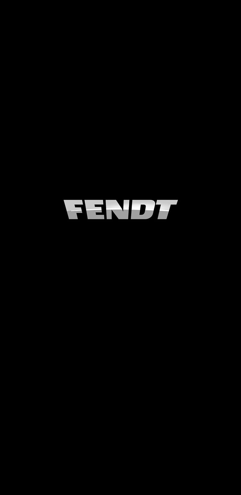 Fendt, Logo, Schwarzer Hintergrund, Minimalismus, HD, Sperrbildschirm fürs iPhone