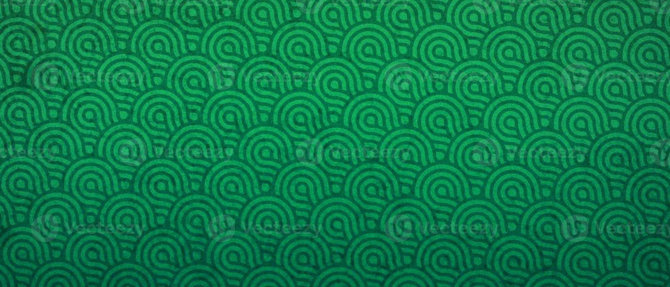 Muster, Wellenmuster, Grün, Seigaiha, Textur, 21:9, Full-HD-Hintergrundbild für den Desktop