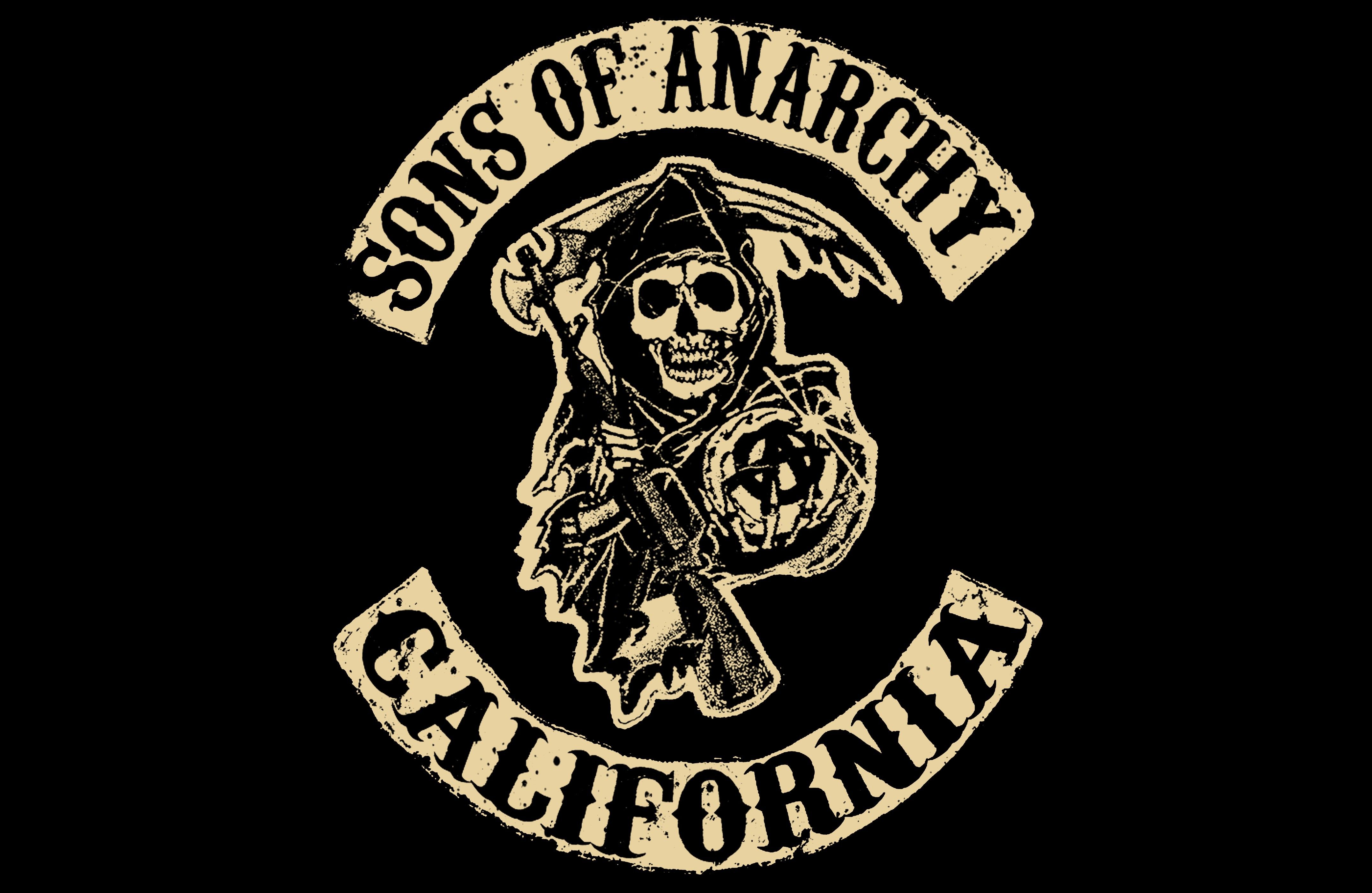 Sons of Anarchy, Reaper-Logo, California, Sensenmann, Vintage, 4K, Desktop-Hintergrund