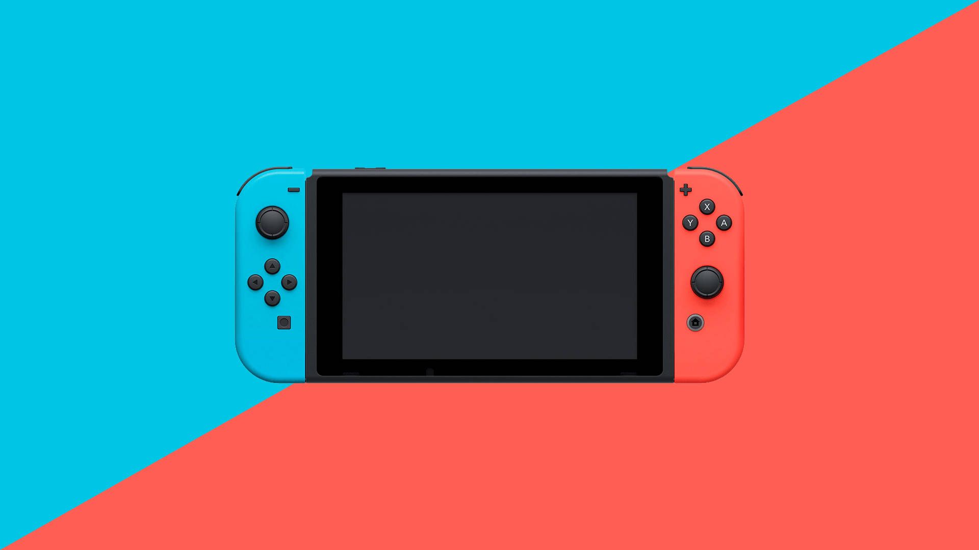 Nintendo Switch, Joy-Con, Blau, Rot, Full HD 1080p, Desktop-Hintergrundbild